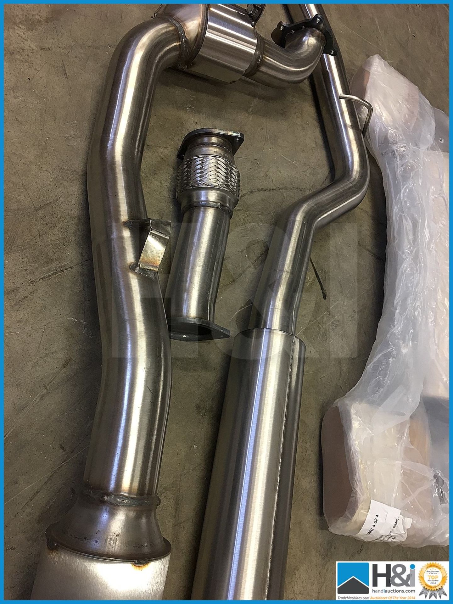 Subaru CS400 exhaust system. Last ones available in the world -- MC:N/A CILN:N/A - Image 6 of 6