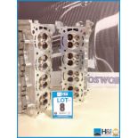 1 off XG8608 LH and XG8607 RH Cosworth Diverge cylinder head assemblies -- MC:XG8608 XG8607 CILN:25-