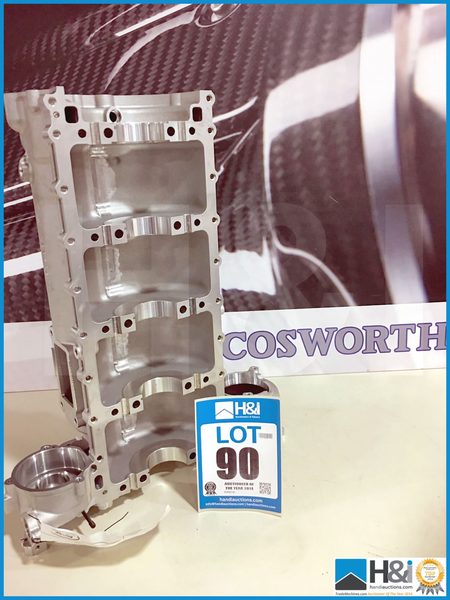 1 off Cosworth XG lower crankcase. -- MC:XG0002 CILN:84