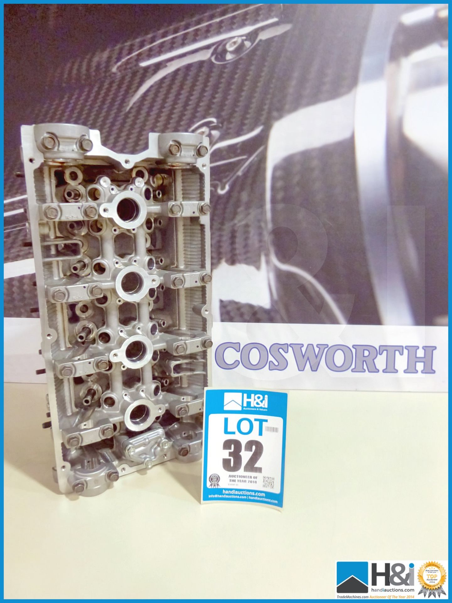 Mitsubishi Evo 9 ported cylinder head. Appx value GBP 1700 -- MC:CI0099 CILN:31