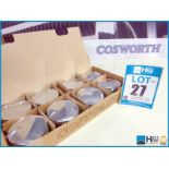 Set of 8 off Cosworth XG Low Drag pistons. Appx lot value over GBP 3,000 -- MC:XG3005 CILN:27