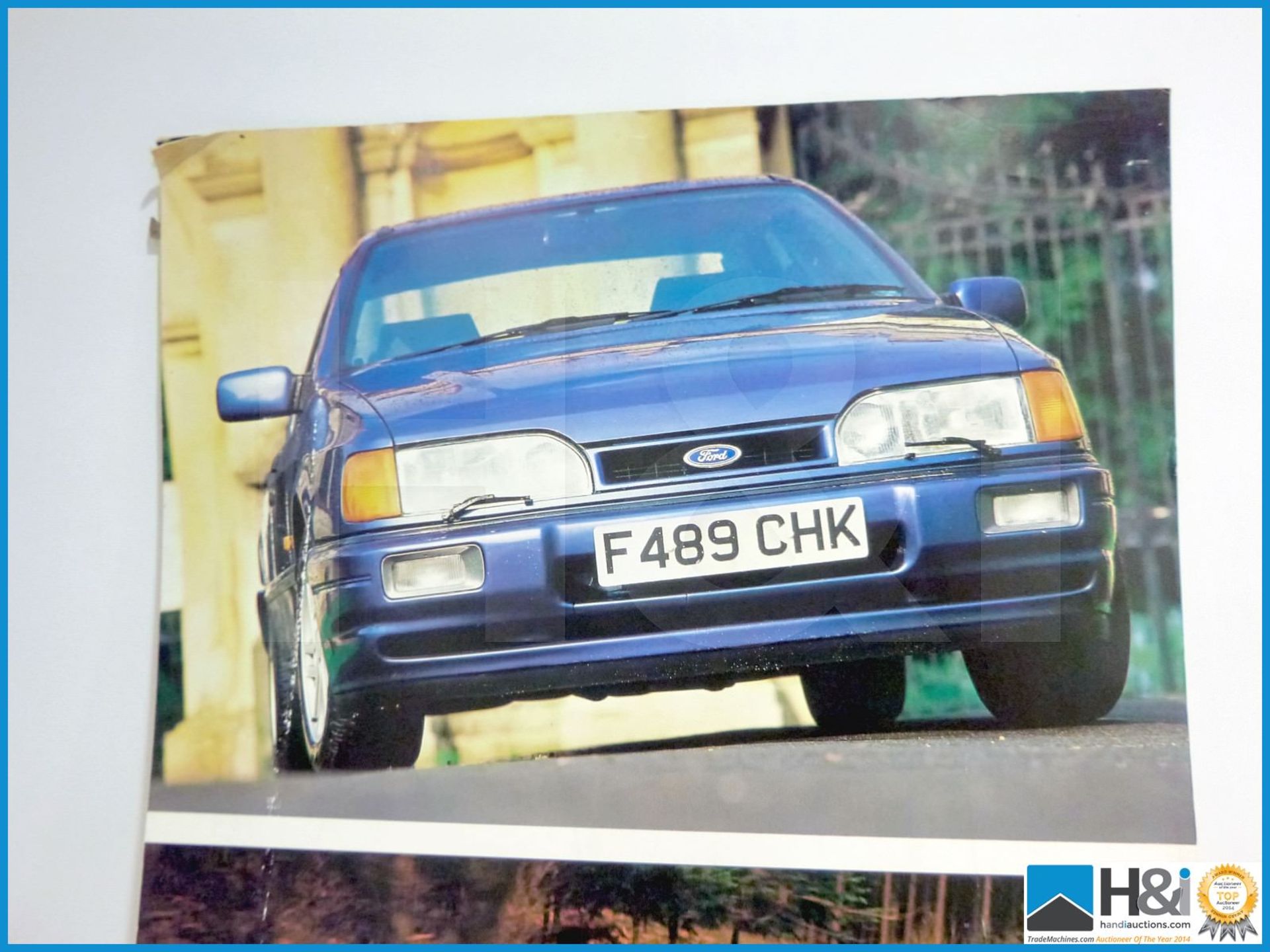 Genuine Ford Sierra Sapphire promo artwork from the Cosworth Archives. Should fire up happy memories - Image 3 of 4