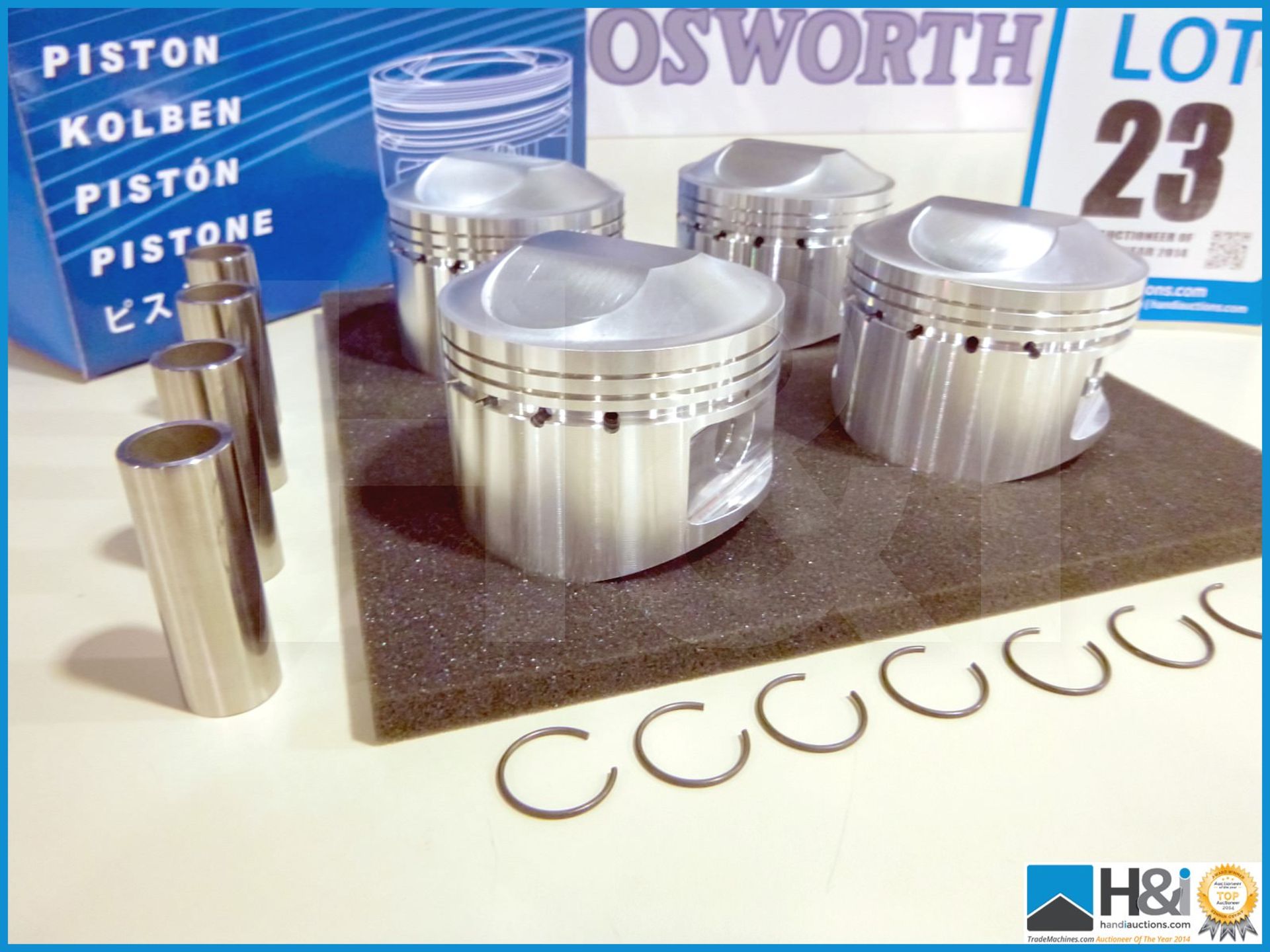 9 off boxes of 4 off Kawasaki piston & clips, PA0858. Kawasaki GPZ1100 ZX. Appx lot value over GBP 4 - Image 2 of 6