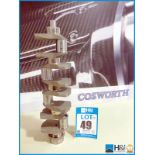 2 off Cosworth XG reduced weight crankshaft. Appx lot value over GBP 20,000 -- MC:XG0739B CILN:52