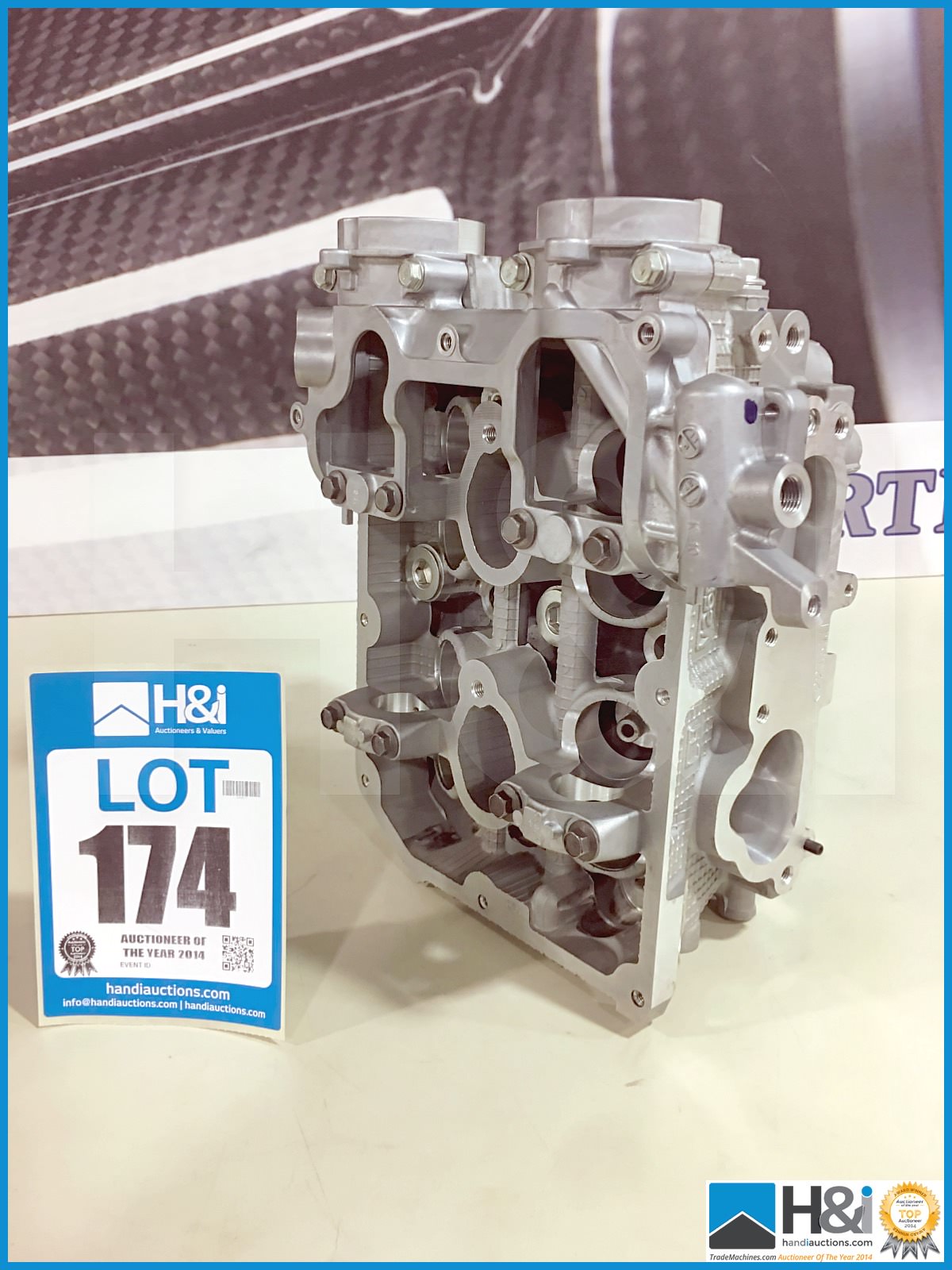 4 off Subaru cylinder head left hand - EJ25 07MY. Appx lot value over GBP 2,100 -- MC:20001530 CILN: - Image 5 of 5