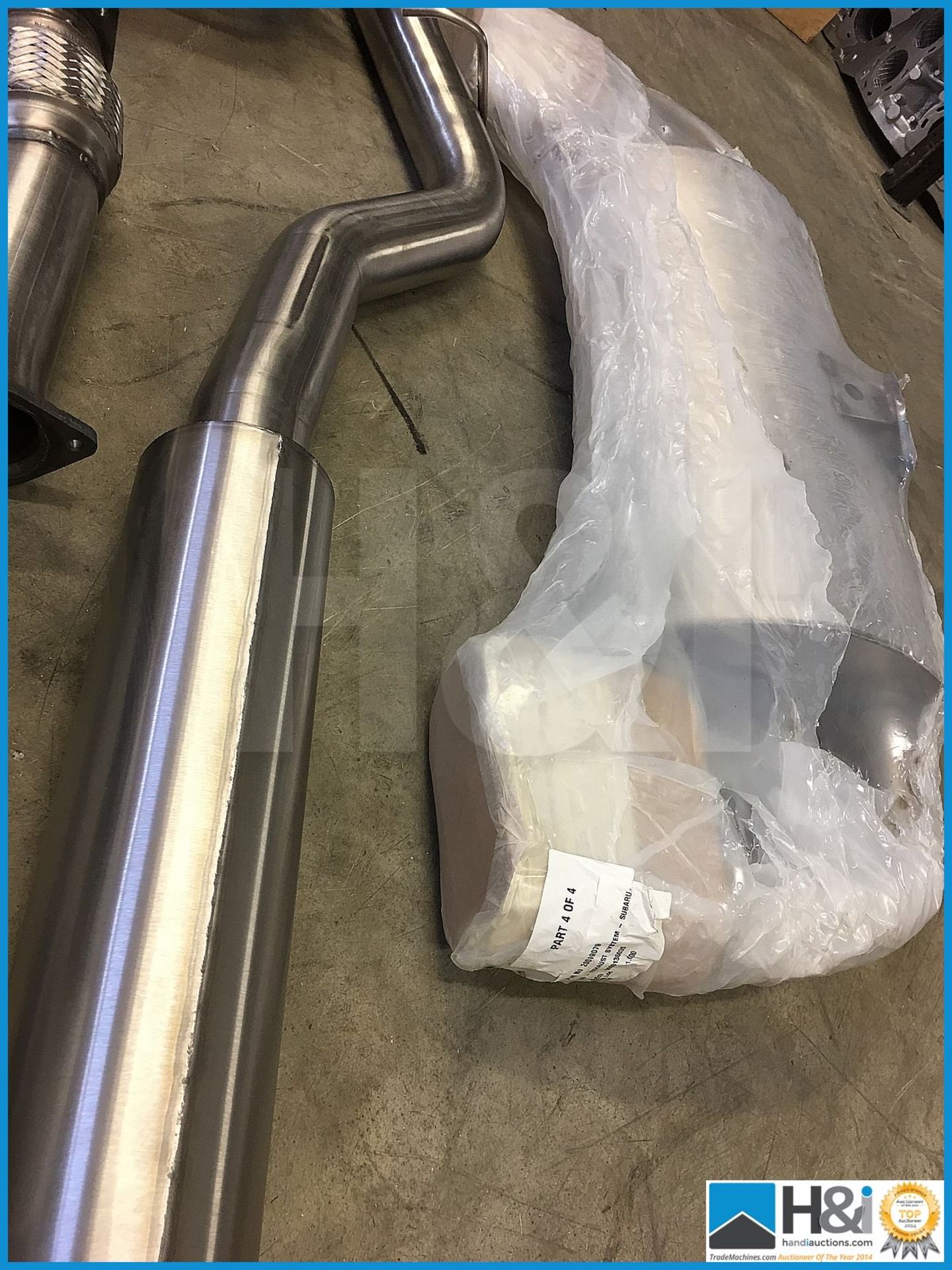 Subaru CS400 exhaust system. Last ones available in the world -- MC:N/A CILN:N/A - Image 5 of 6