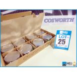 Set of 8 off Cosworth XG Low Drag pistons. Appx lot value over GBP 3,000 -- MC:XG3005 CILN:27