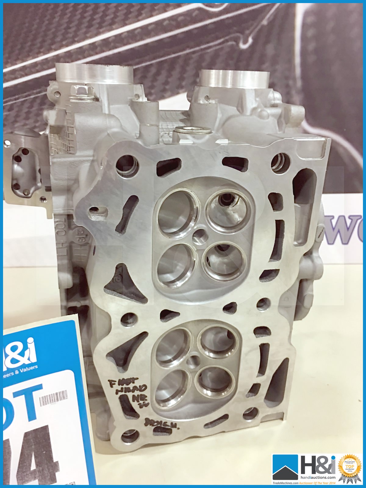 4 off Subaru cylinder head left hand - EJ25 07MY. Appx lot value over GBP 2,100 -- MC:20001530 CILN: - Image 3 of 5