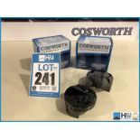 Set of 6 Cosworth Lotus Evora pistons LH & RH - PGR 15.2:1 3 RING DLC -- MC:20030152 / 20030153 CILN