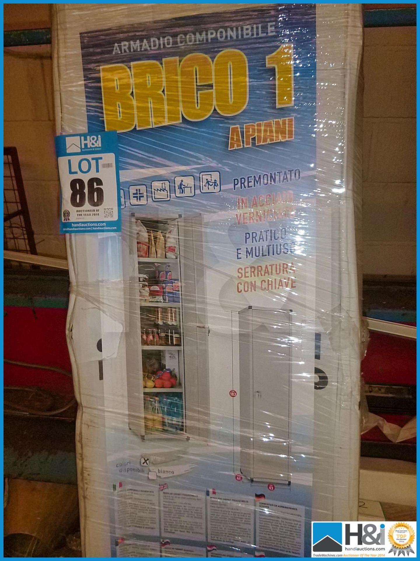 BRICO 1 METAL CABINET, UNUSED AND BOXED