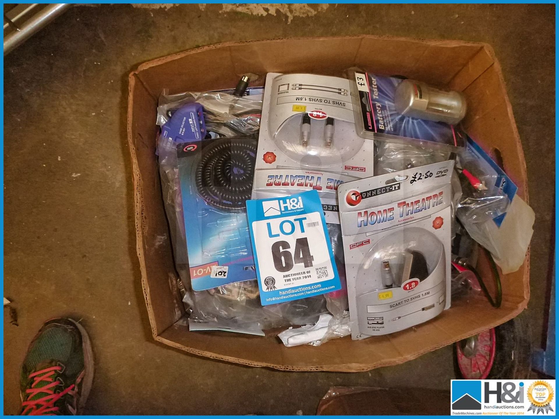 BOX OF MIXED ELECTRICAL PRODUCT