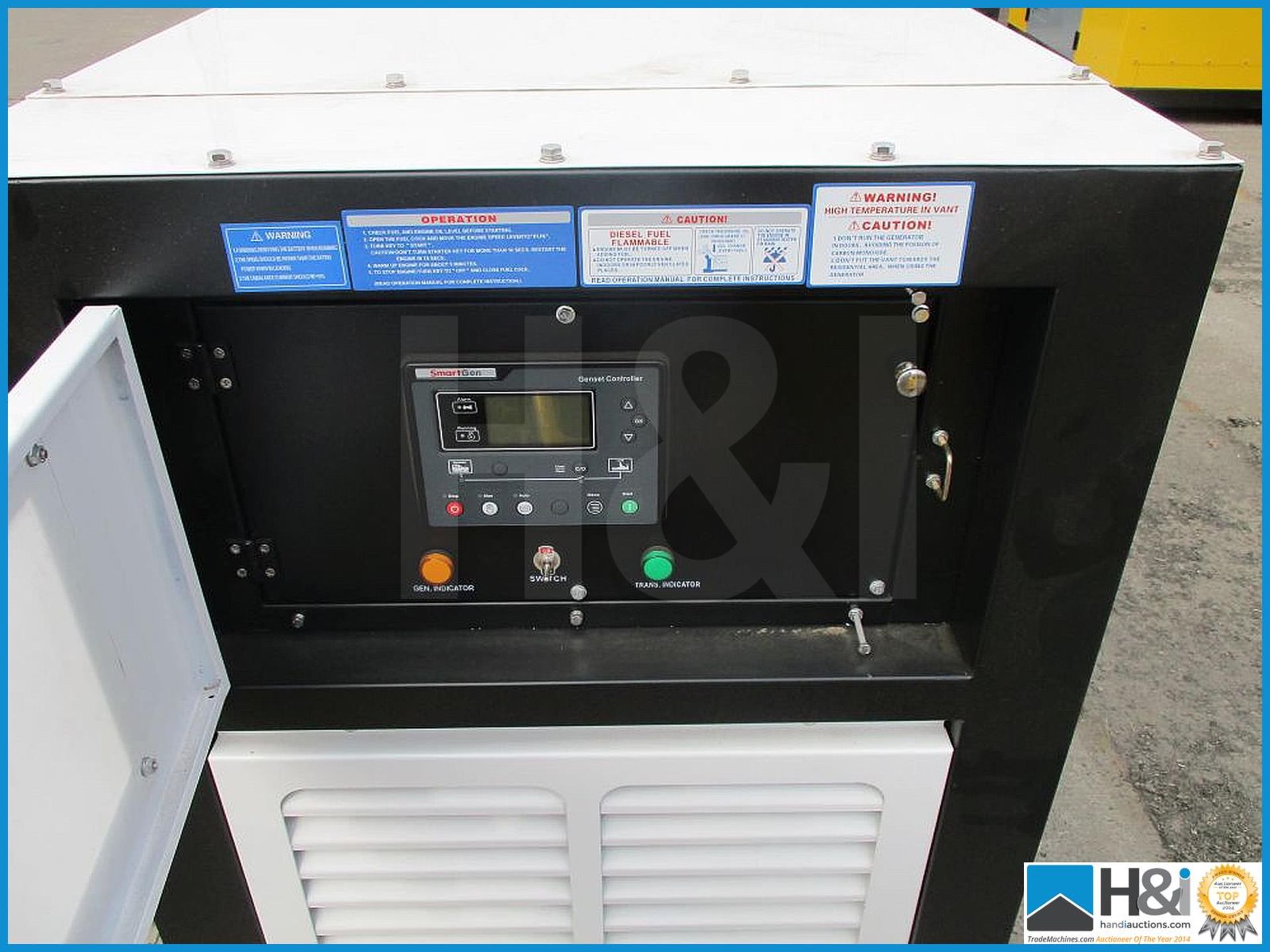 SCHELMZER 25 KVA generator Brand new single and three phase power, ready for use, we have sold large - Image 4 of 4