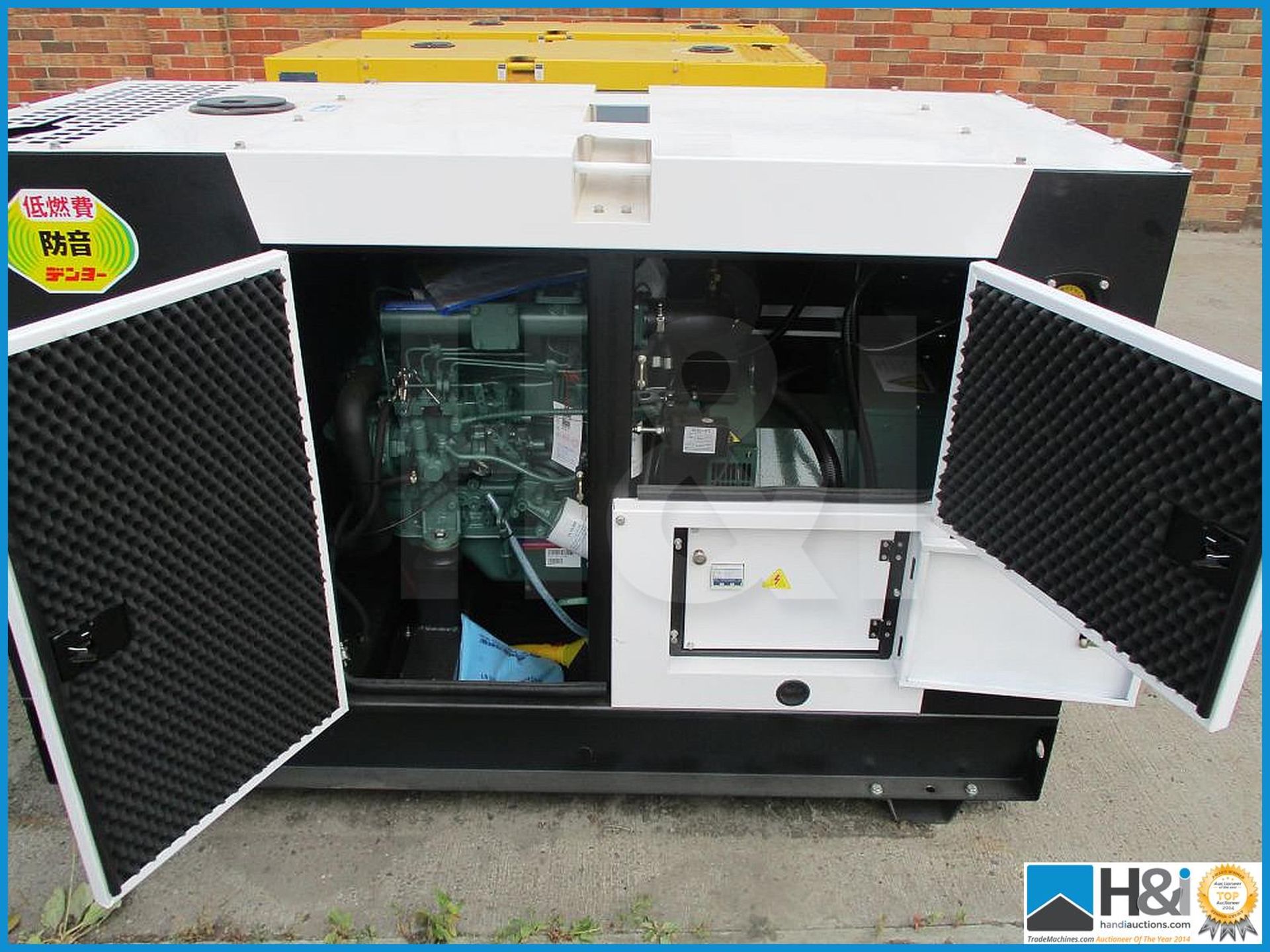 SCHELMZER 25 KVA generator Brand new single and three phase power, ready for use, we have sold large - Image 3 of 4