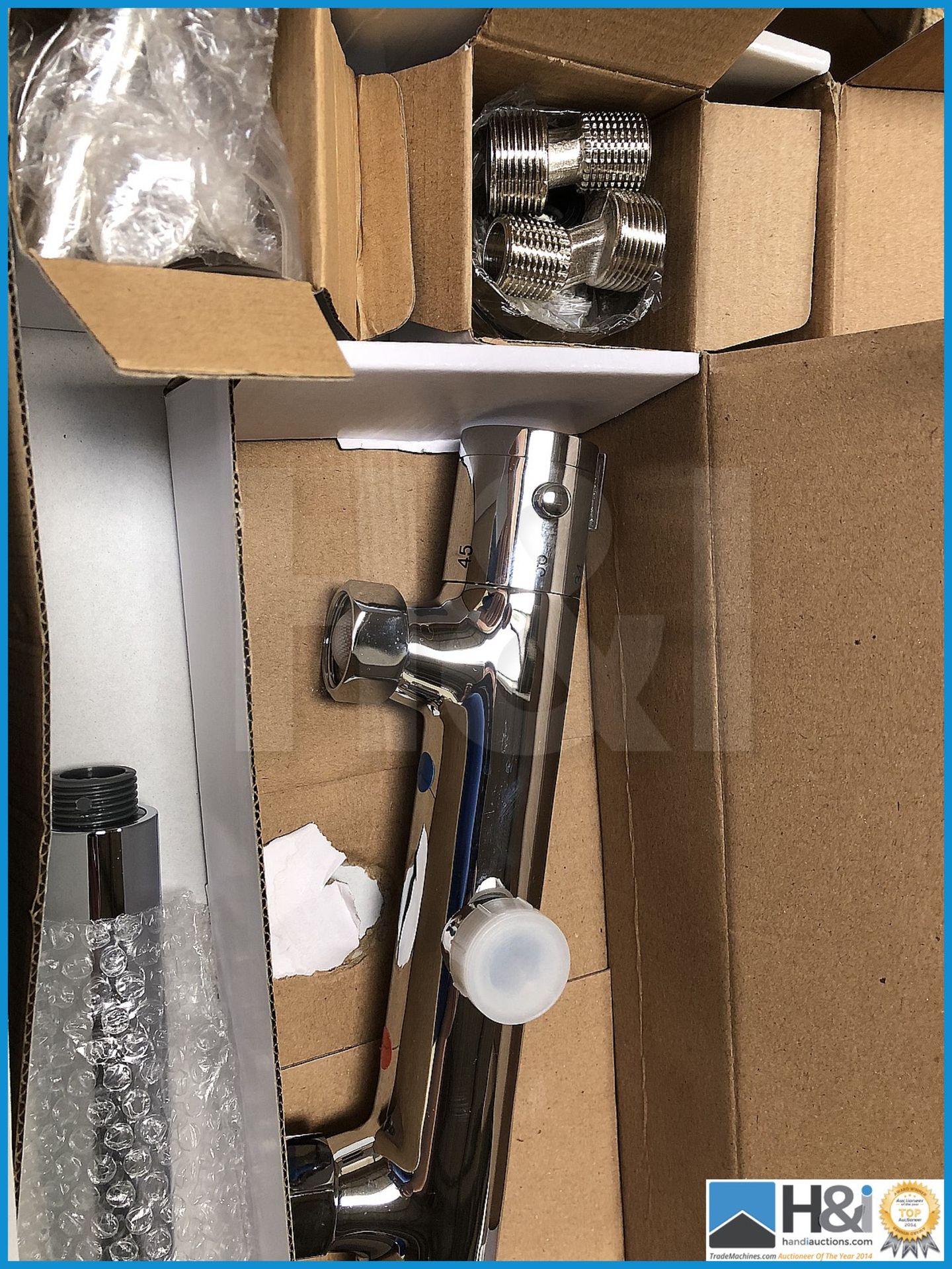 Ultra JTY375 thermostatic shower kit, polished chrome finish .New and boxed. Suggested Manufacturers - Image 6 of 6