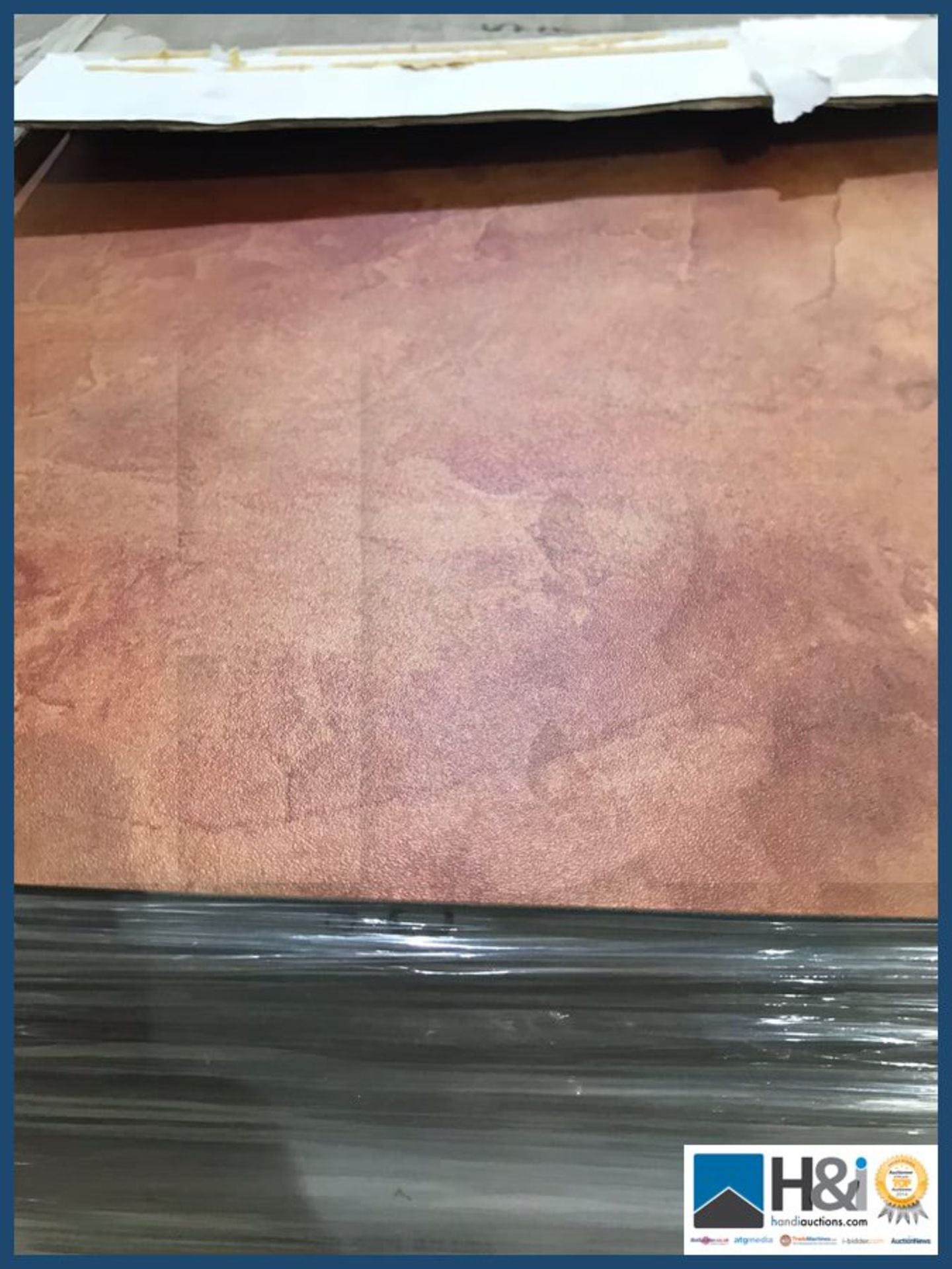 Polyflor Expona studio floor Terracotta tiles 12x12 inch. 3.34m2 per box 6 boxes = 20.06m2. RRP GBP6 - Bild 2 aus 4