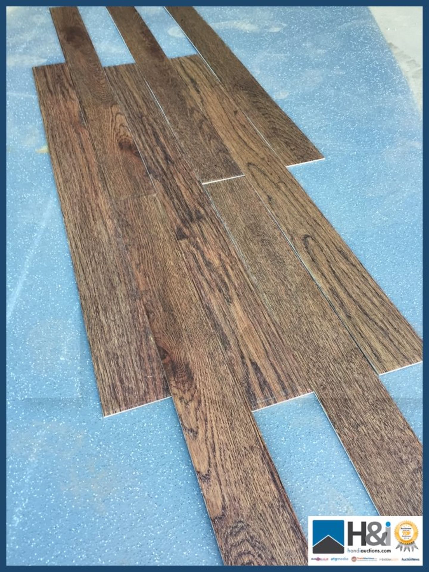 Karndean Da Vinci RP67 Materia Dark Oak Beveled edge heavy commercial strip flooring.20 m2 per lot.