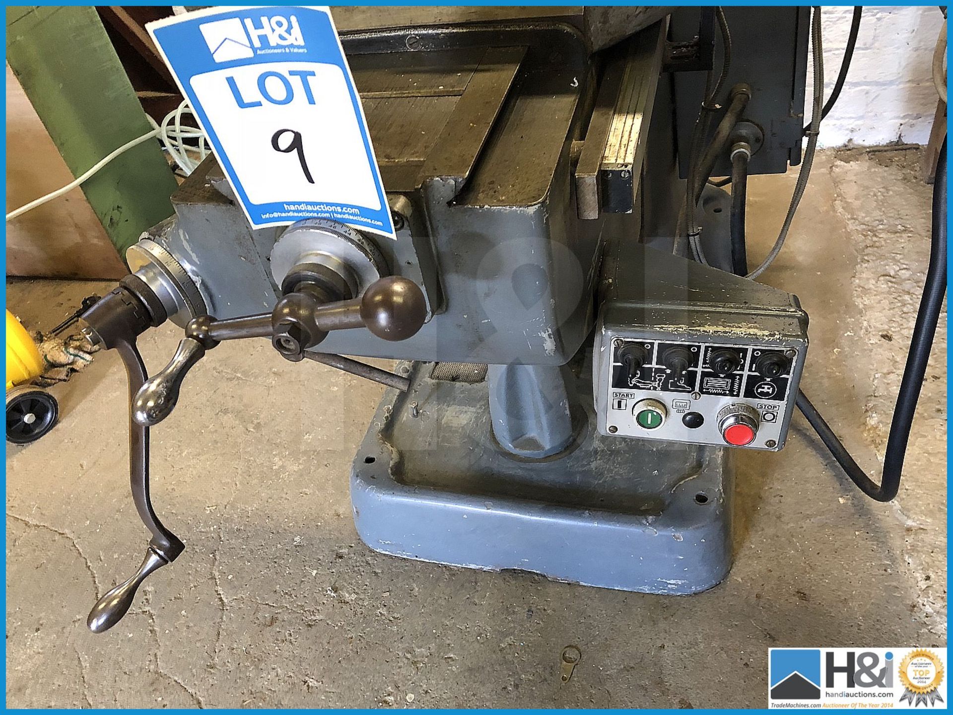 Bridgeport Series 1 2HP variable speed milling machine with DRO and excellent selection of tooling c - Image 8 of 15