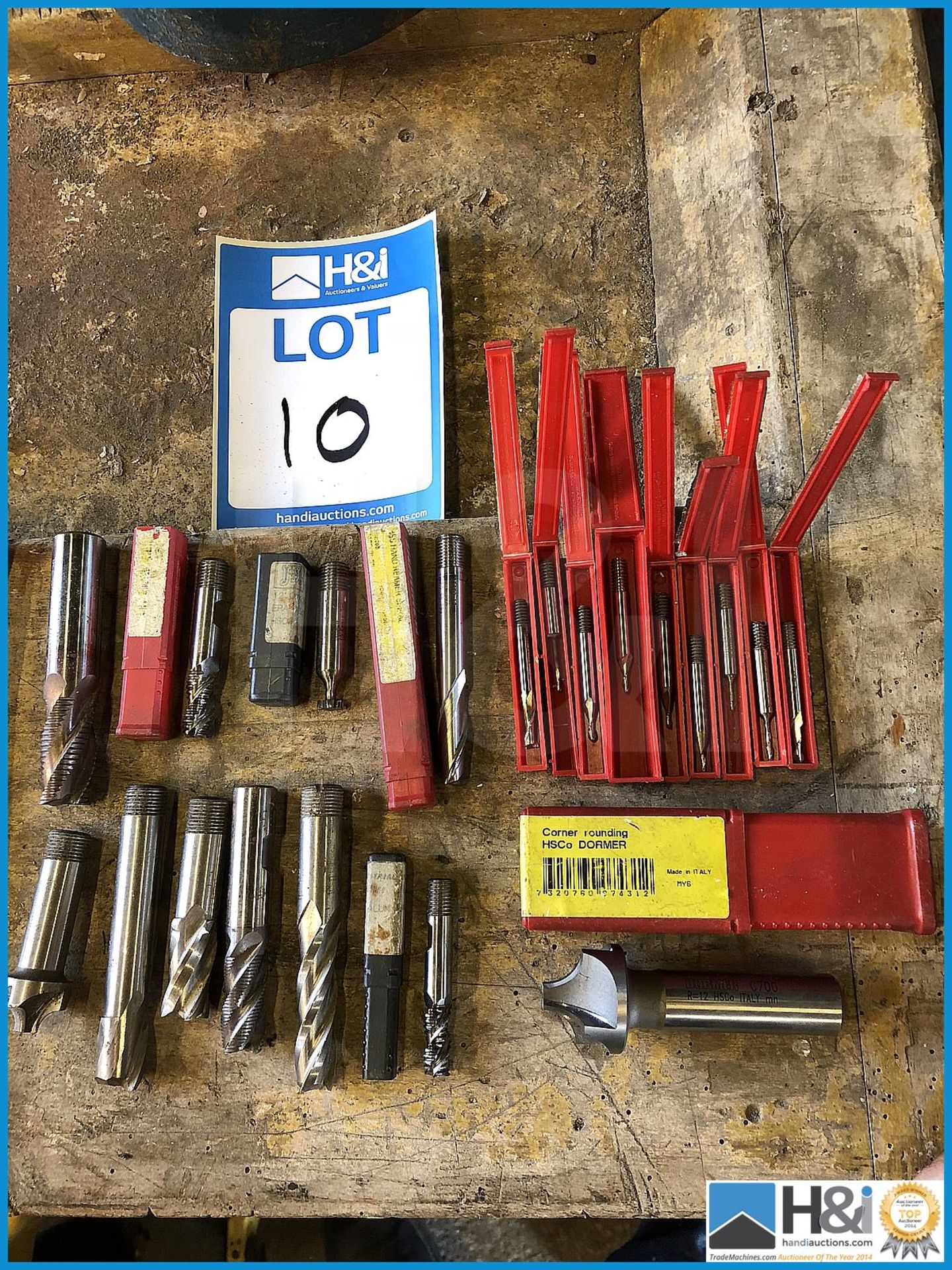 Lot of milling tooling