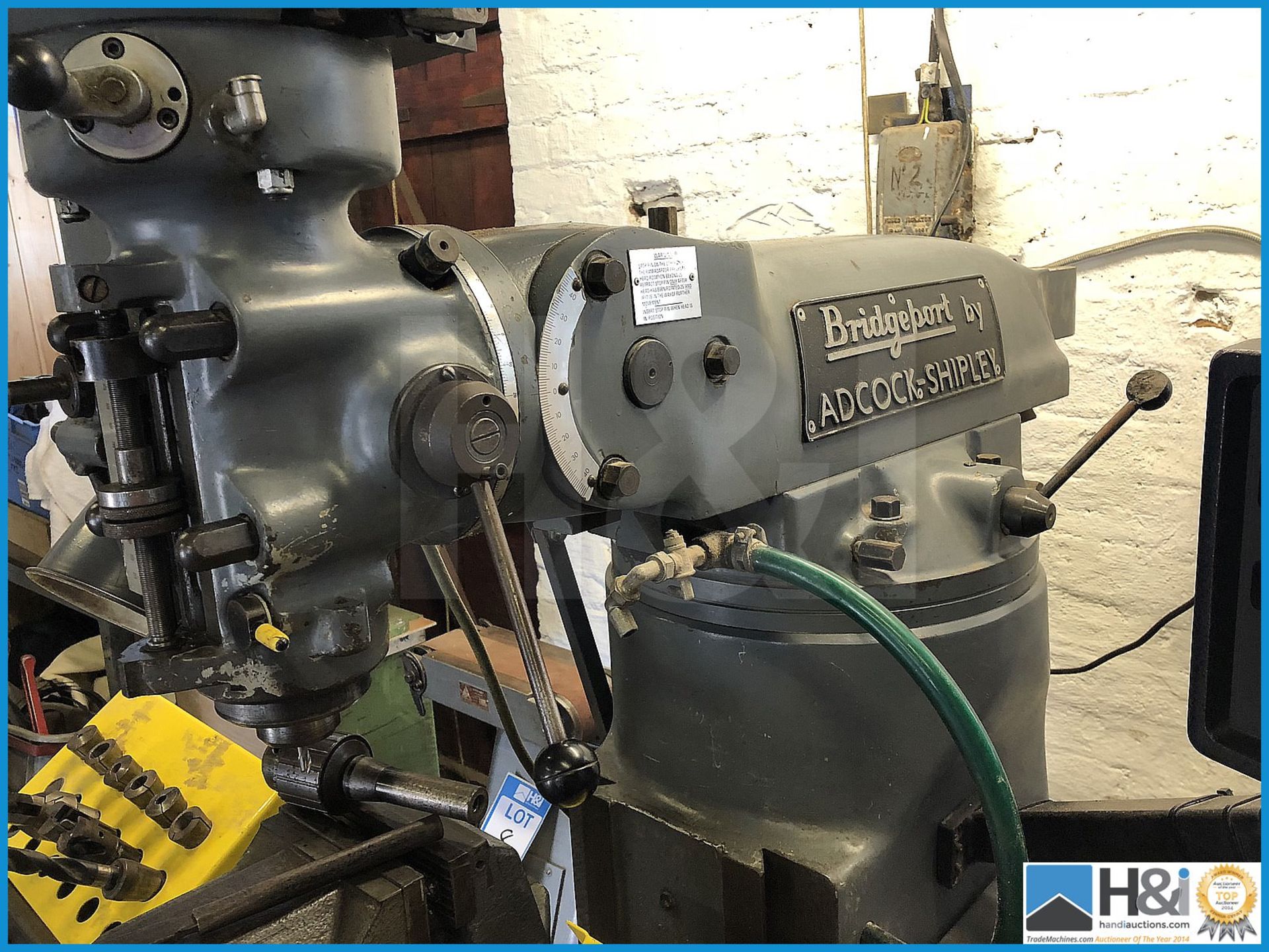 Bridgeport Series 1 2HP variable speed milling machine with DRO and excellent selection of tooling c - Image 5 of 15