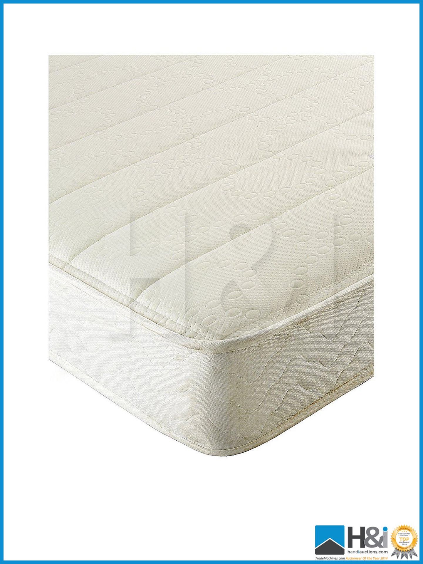 NEW AIRSPRUNG MEMORY FOAM COMFORT SMALL DOUBLE MATTRESS RRP GBP 319