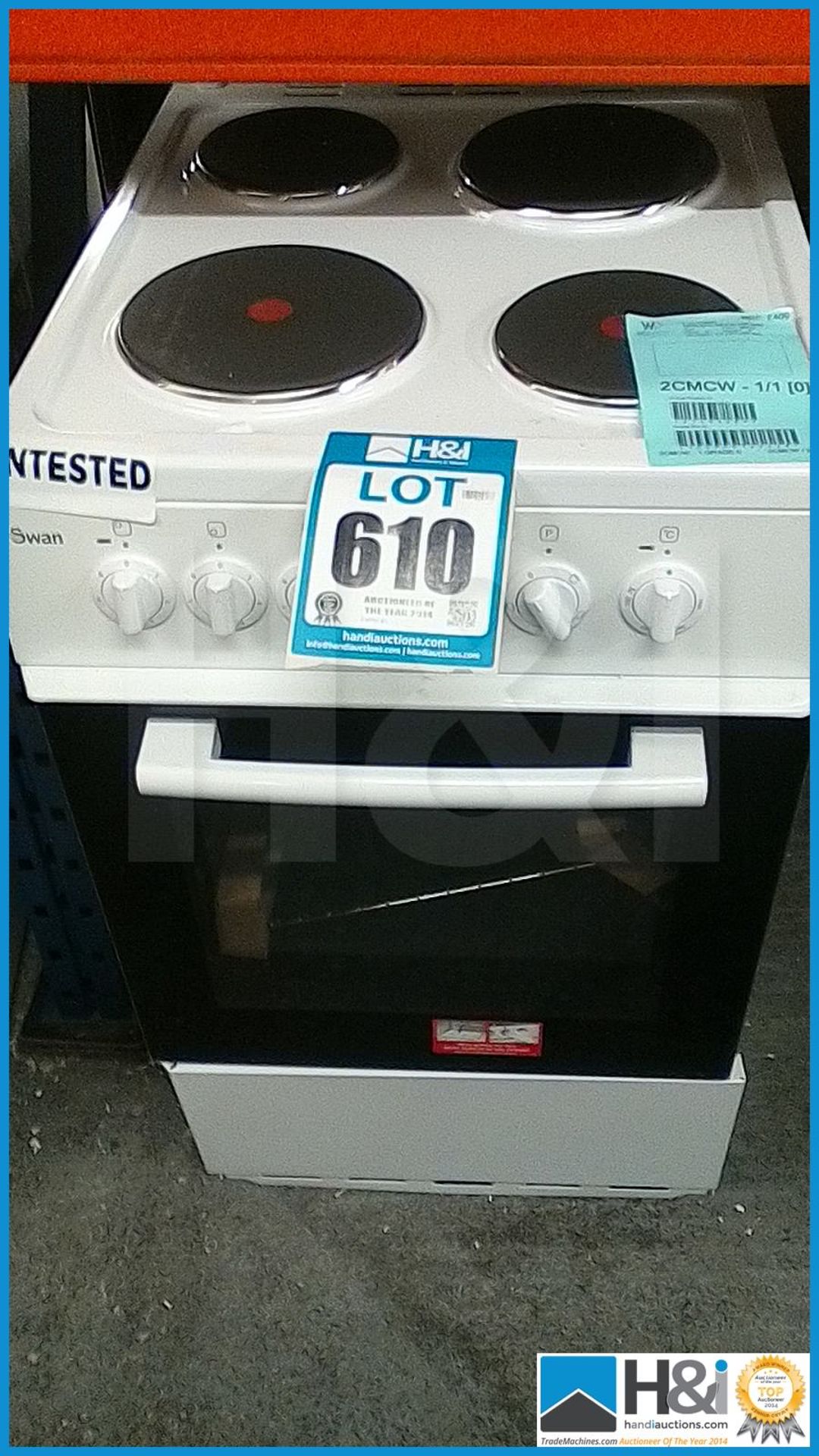 EX-DISPLAY UNTESTED SWAN SX1011W ELECTRIC OVEN [WHITE] 0 x 0 x 0cm RRP GBP 491 - Image 3 of 3