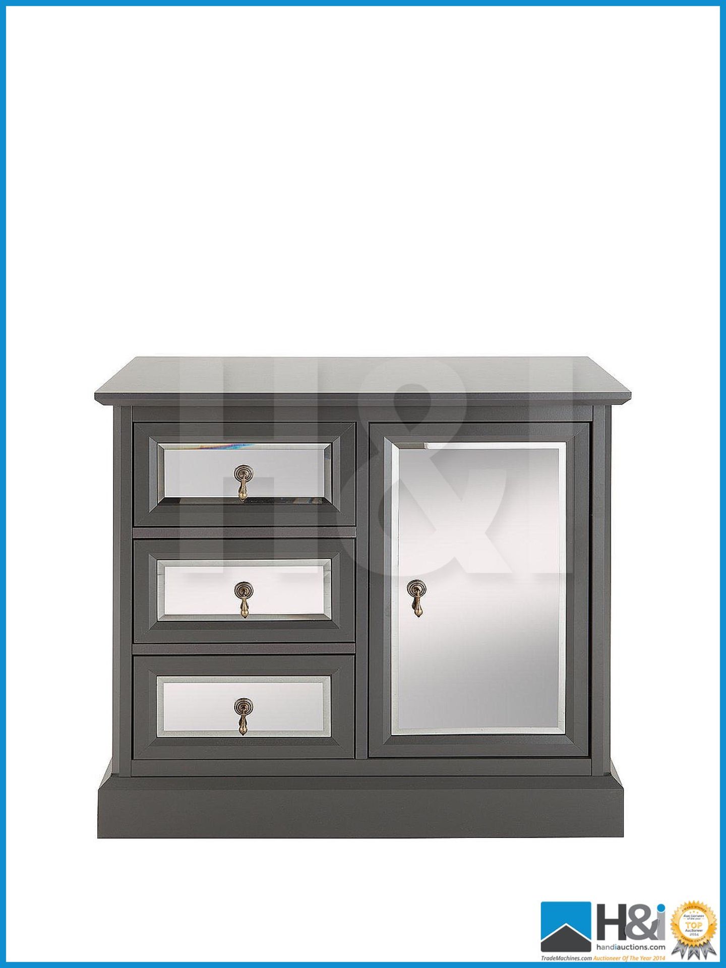 NEW IN BOX LAUREN SIDEBOARD [GREY] RRP GBP 319