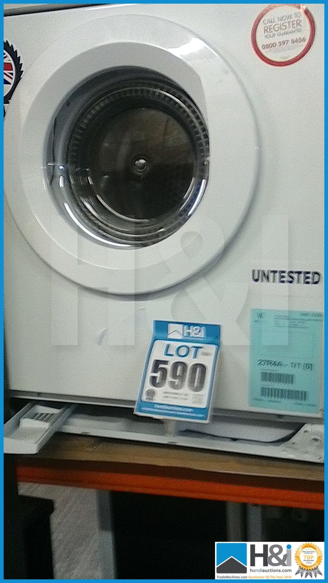 EX-DISPLAY UNTESTED WHITE KNIGHT C44A7W 7KG LOAD TUMBLE DRYER [WHITE] 0 x 60 x 0cm RRP GBP 287 - Image 2 of 3