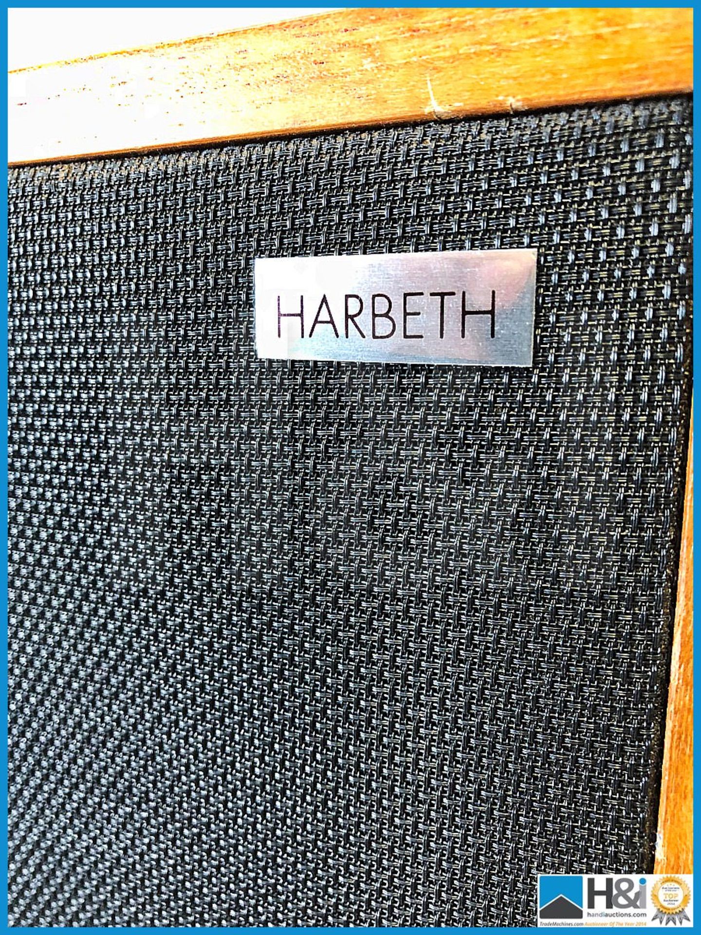 Pair Of Harbeth Accoustics ML Monitor speakers in fine condition - Image 3 of 7