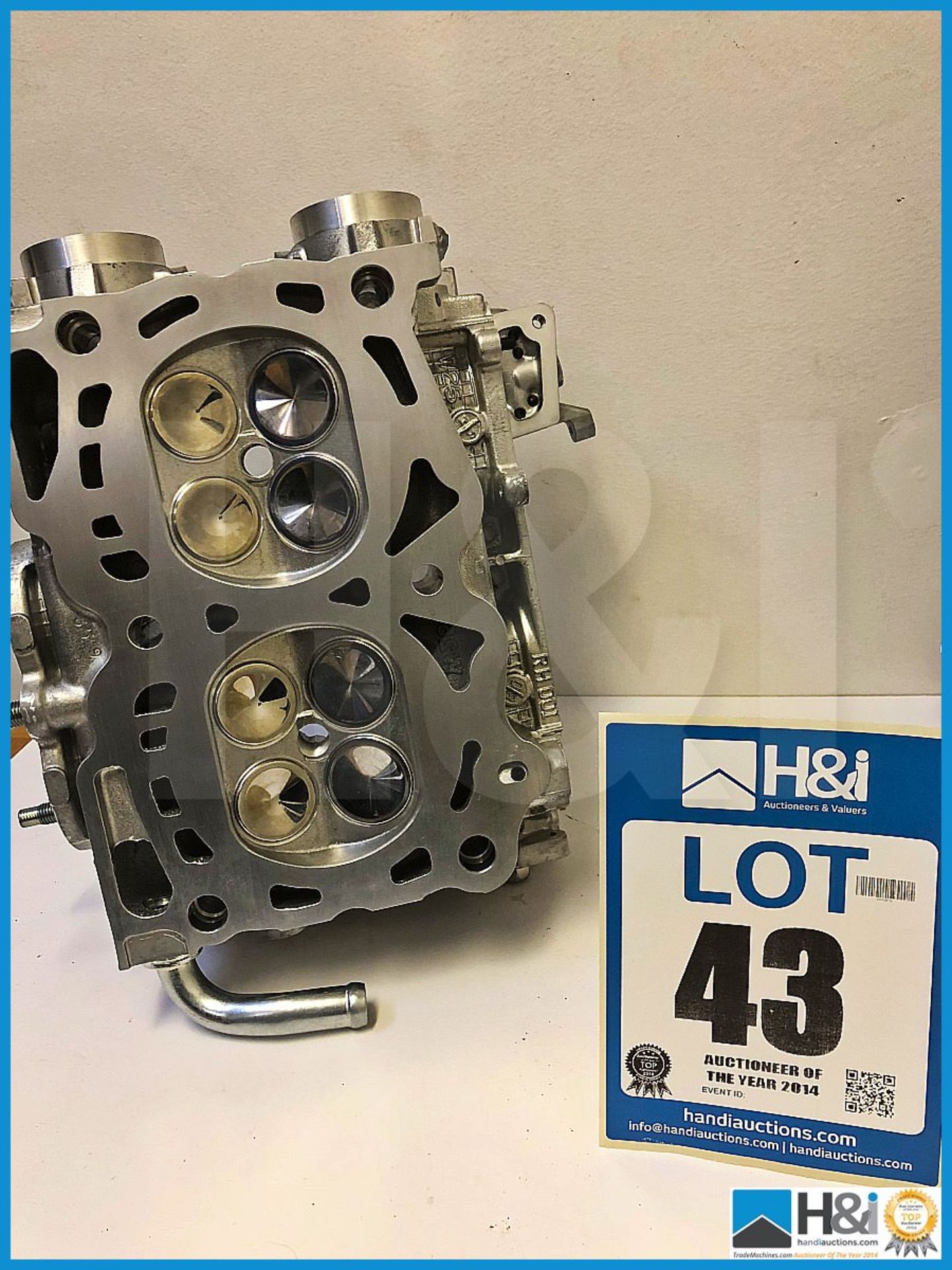 Brand new Cosworth Subaru Cylinder Head with Valves RH STI RRP GBP 3000+