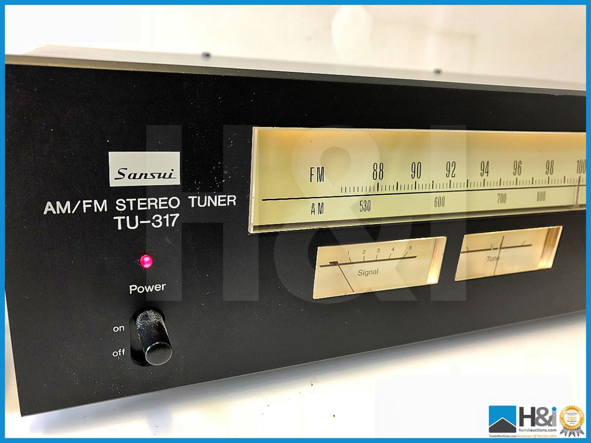 Sansui TU-317 AM-FM Stereo Tuner superb condition - Image 2 of 6