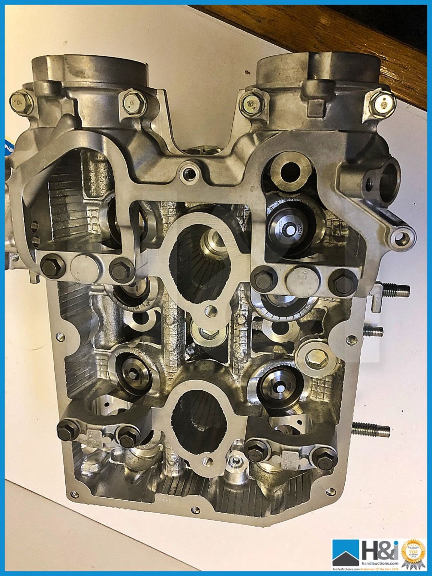 Brand new Cosworth Subaru Cylinder Head with Valves RH STI RRP GBP 3000+ - Image 4 of 5