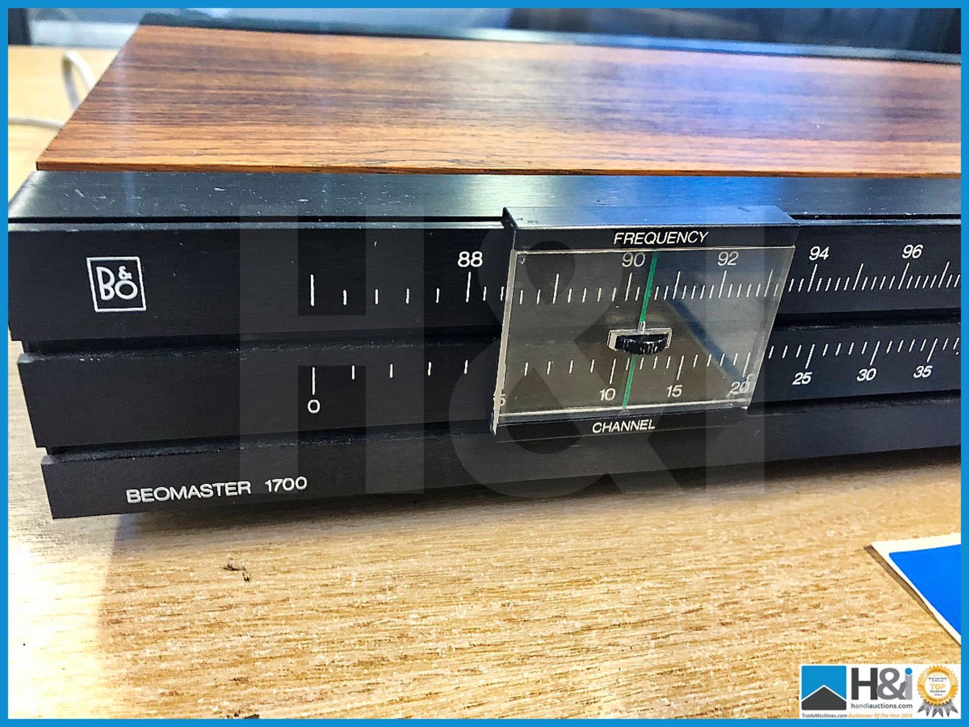 Bang & Olufsen Beomaster 1700 tuner untested - Image 2 of 4