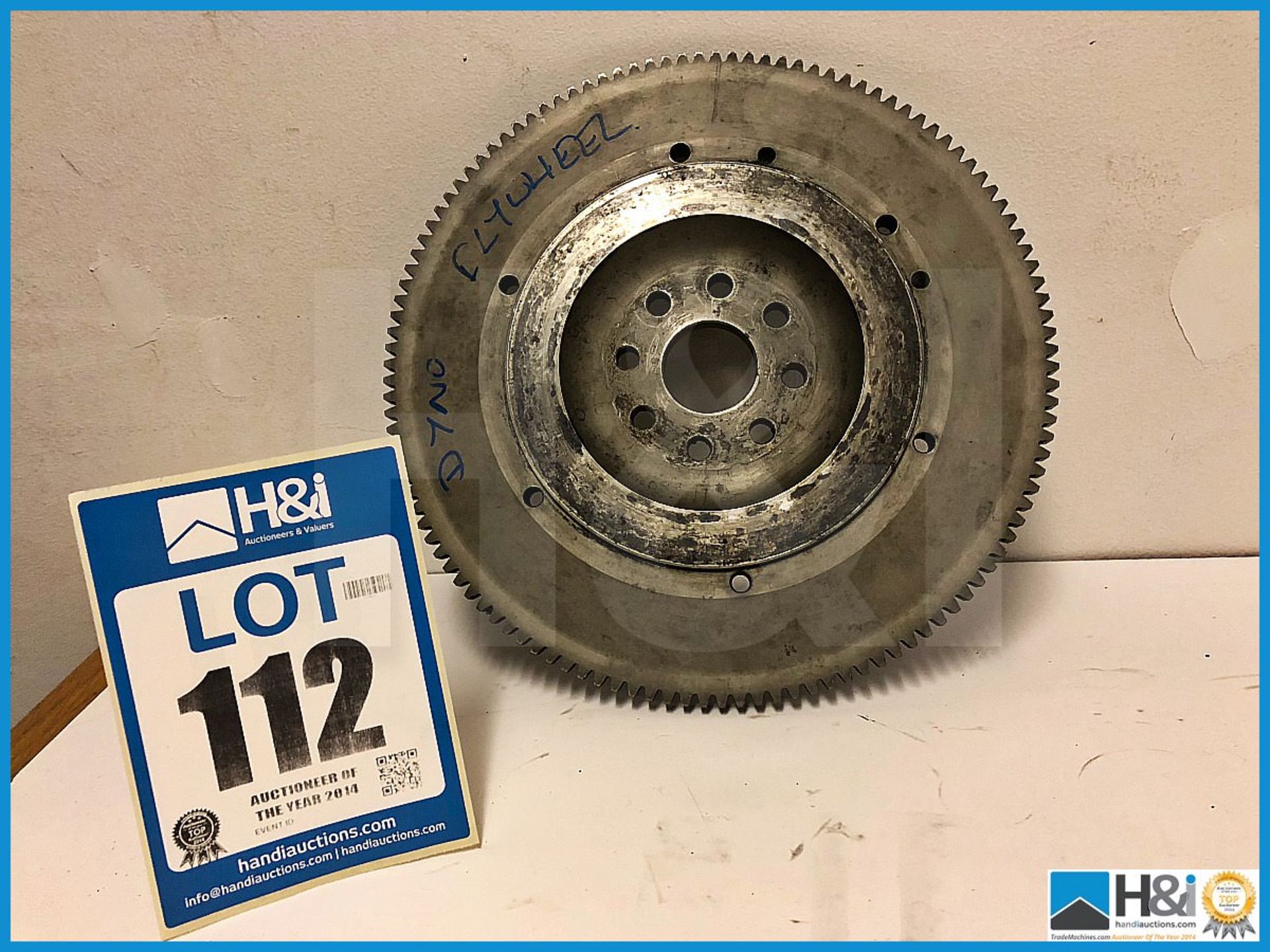 Ex Cosworth works dyno test flywheel