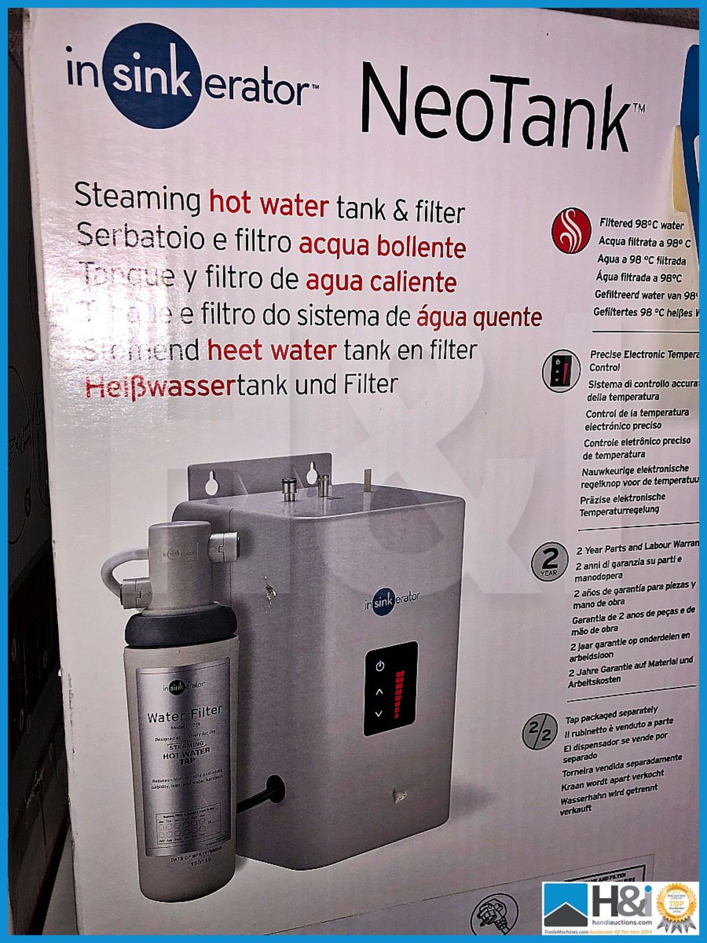 Emerson NeoTank insinkerator streaming hot water tank and filter. Brand new in box RRP GBP 499 - Image 2 of 3