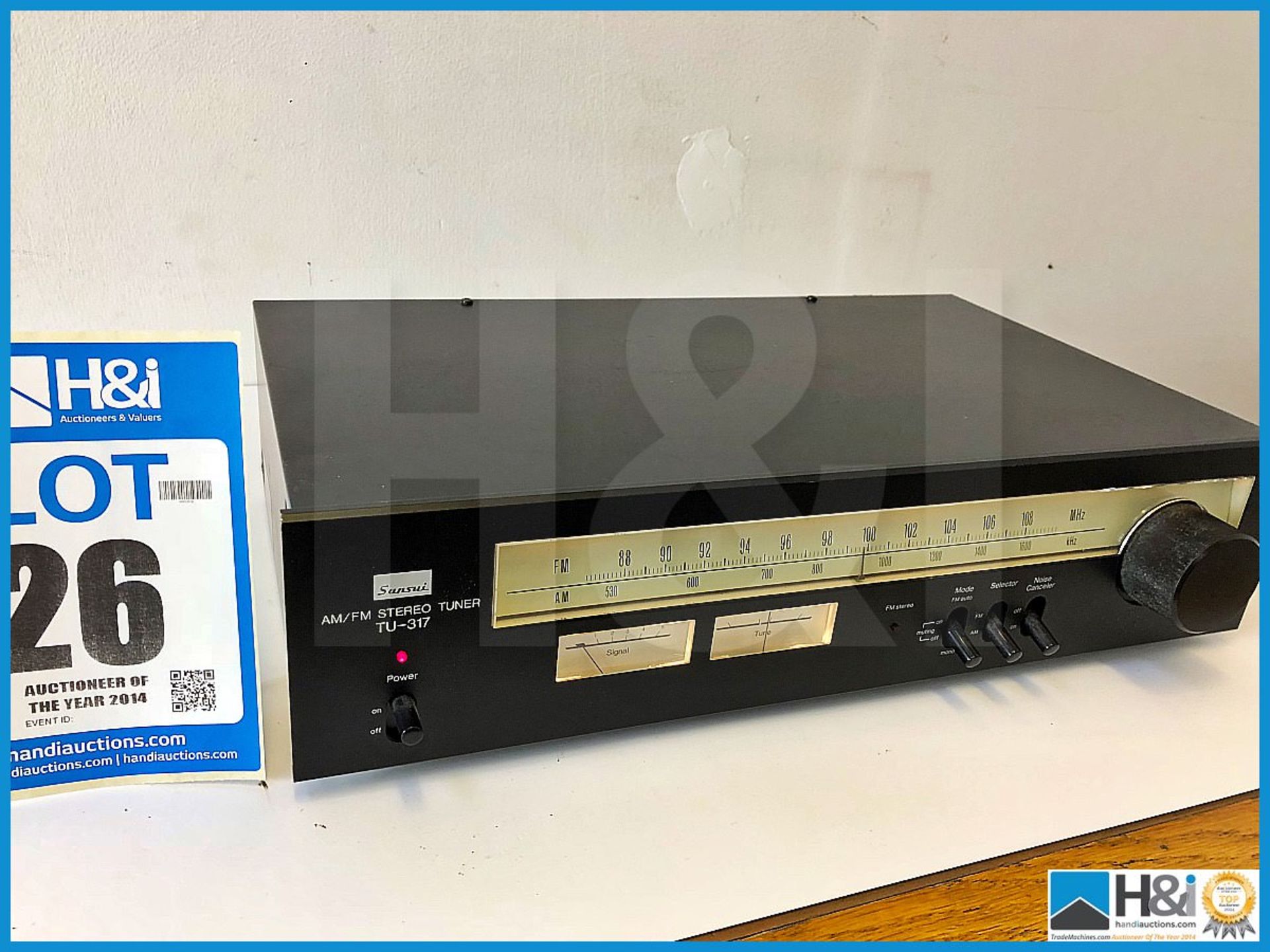 Sansui TU-317 AM-FM Stereo Tuner superb condition