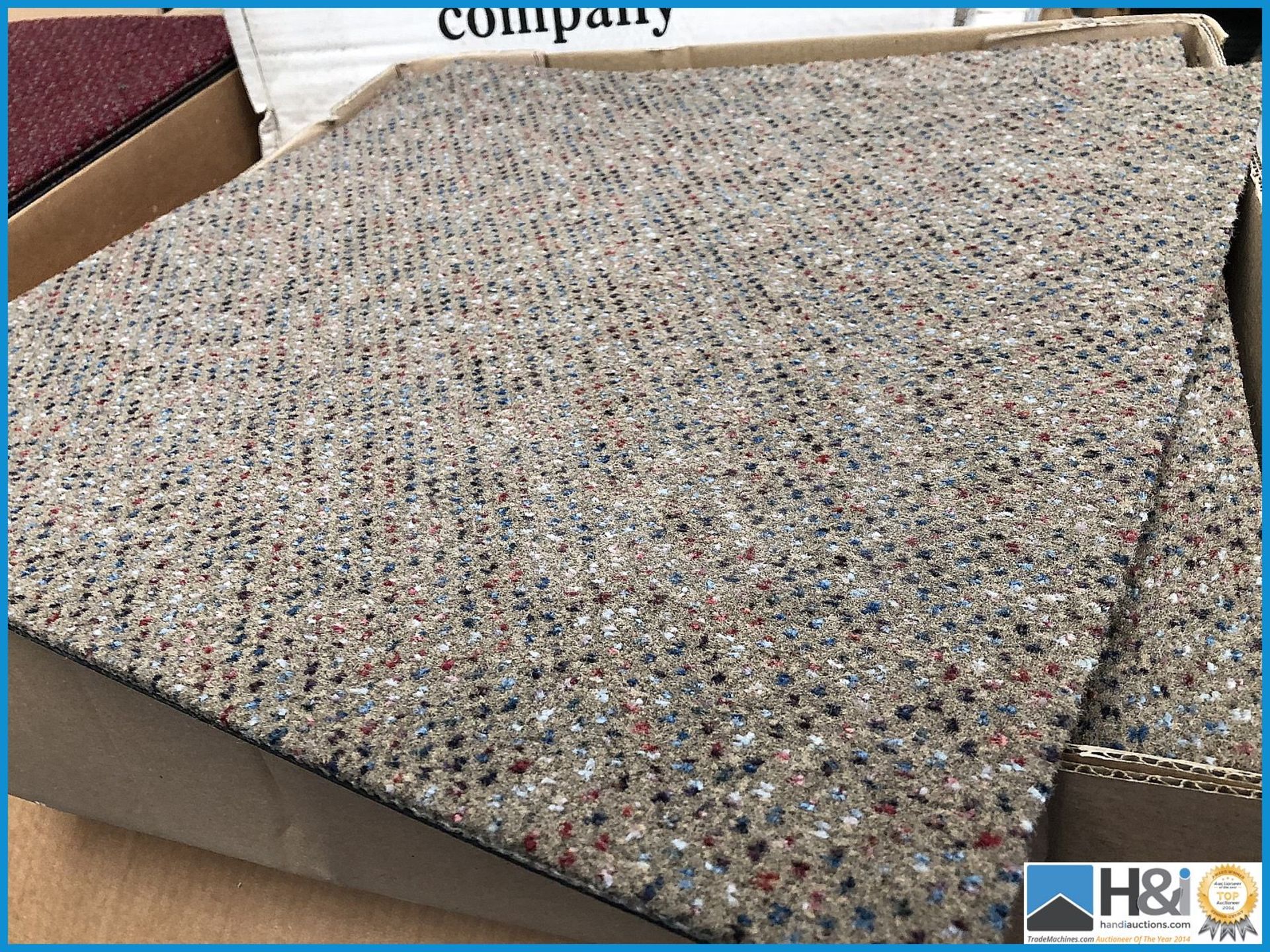 10 boxes of 16 tiles per box. Brand new The Carpet Tile Company Elegy Bamboula. Ultra high quality. - Image 3 of 8