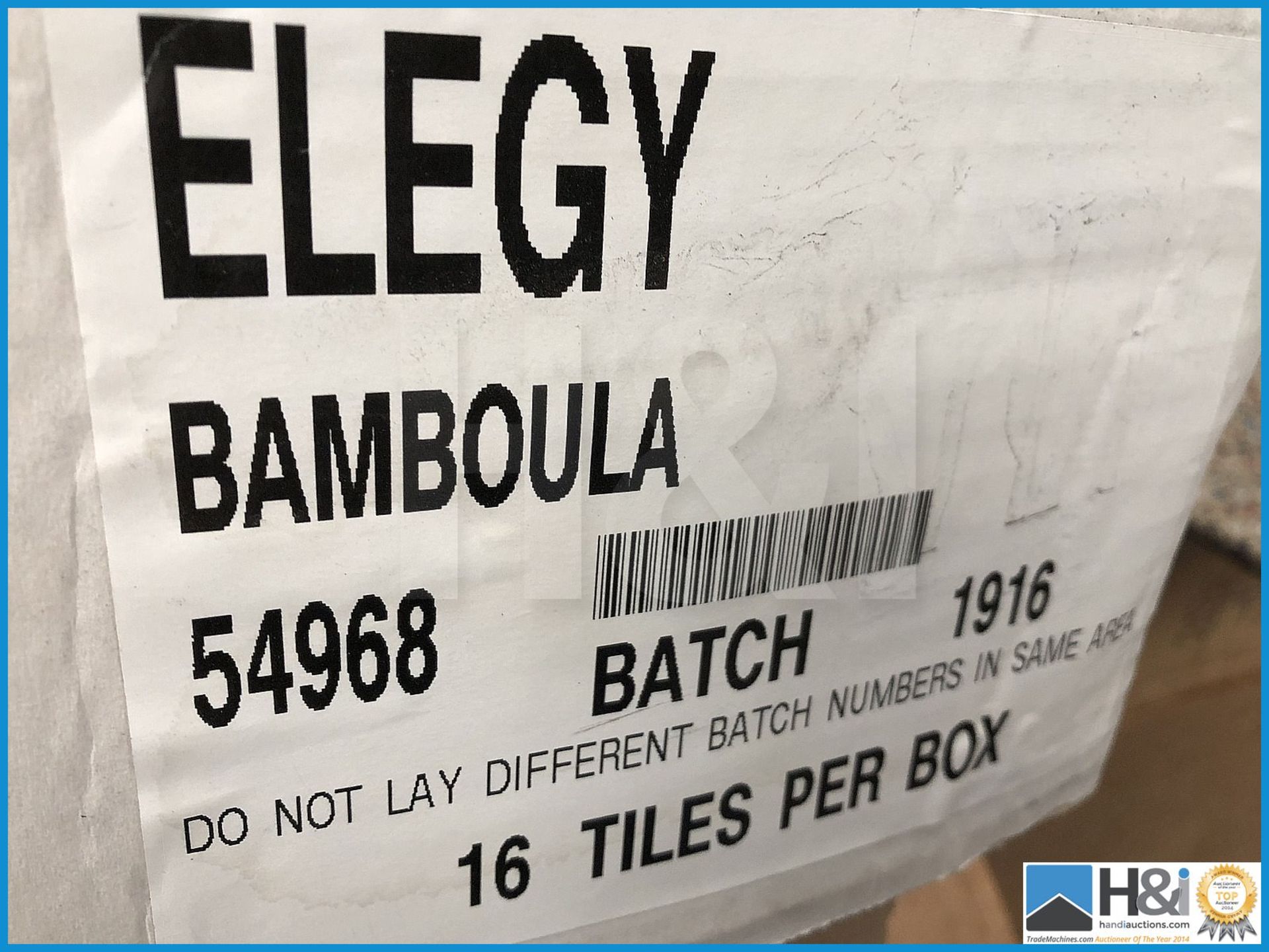 10 boxes of 16 tiles per box. Brand new The Carpet Tile Company Elegy Bamboula. Ultra high quality. - Image 8 of 8