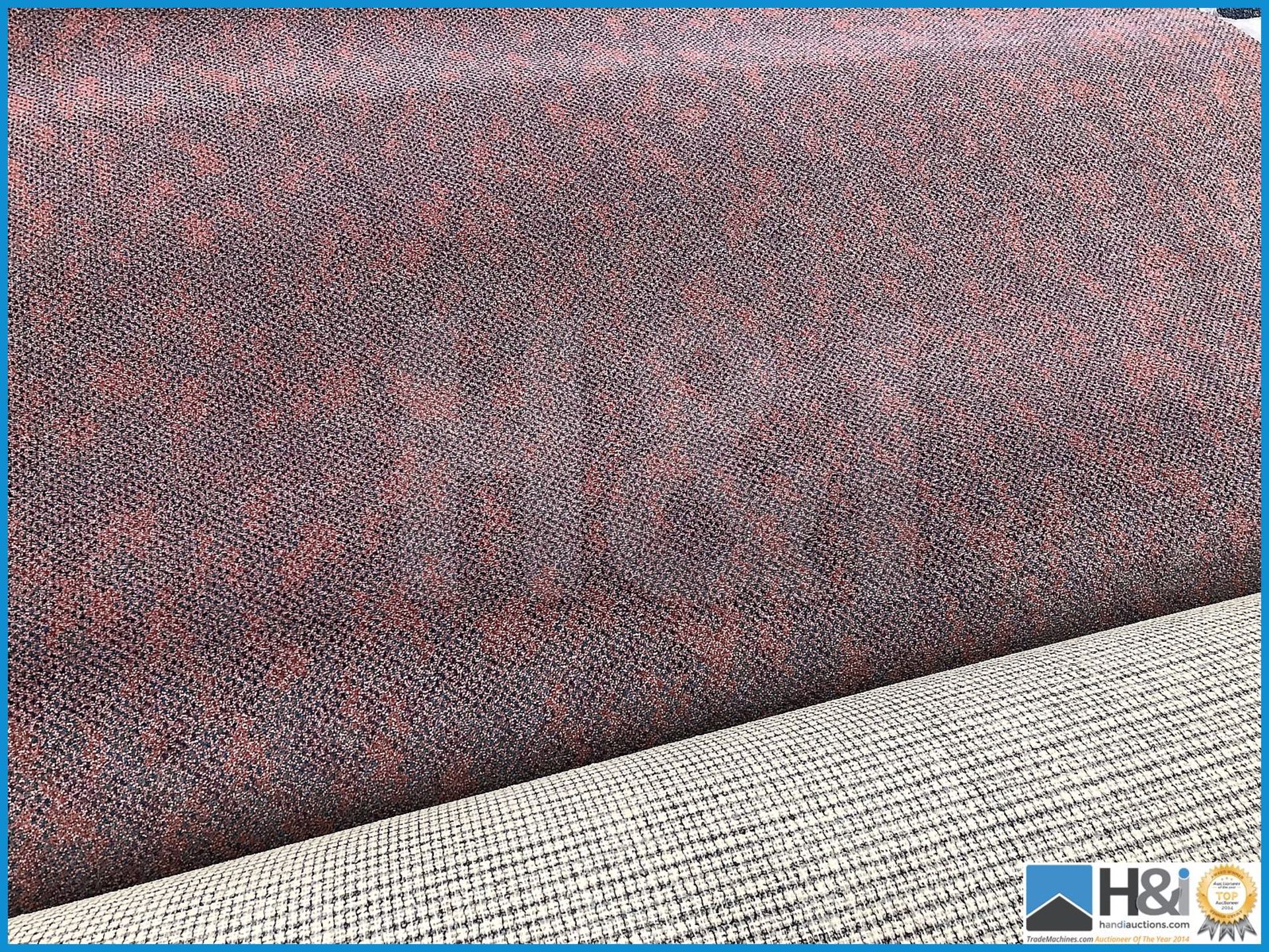 Brand new Paragon heavy contract grade, man made fibre carpet. Approx 50 sq m roll. Roll approx 2m w - Image 2 of 4