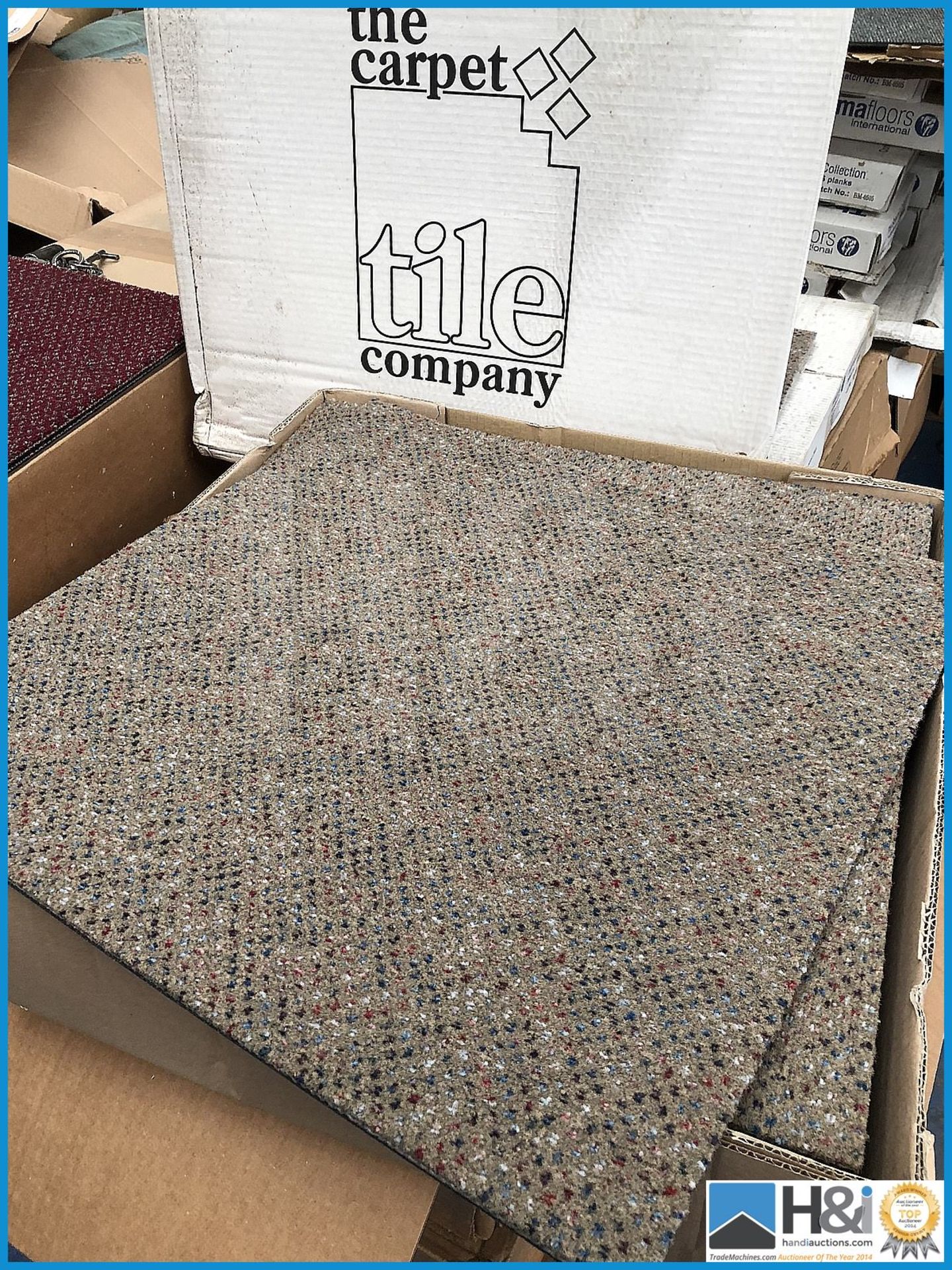 10 boxes of 16 tiles per box. Brand new The Carpet Tile Company Elegy Bamboula. Ultra high quality.