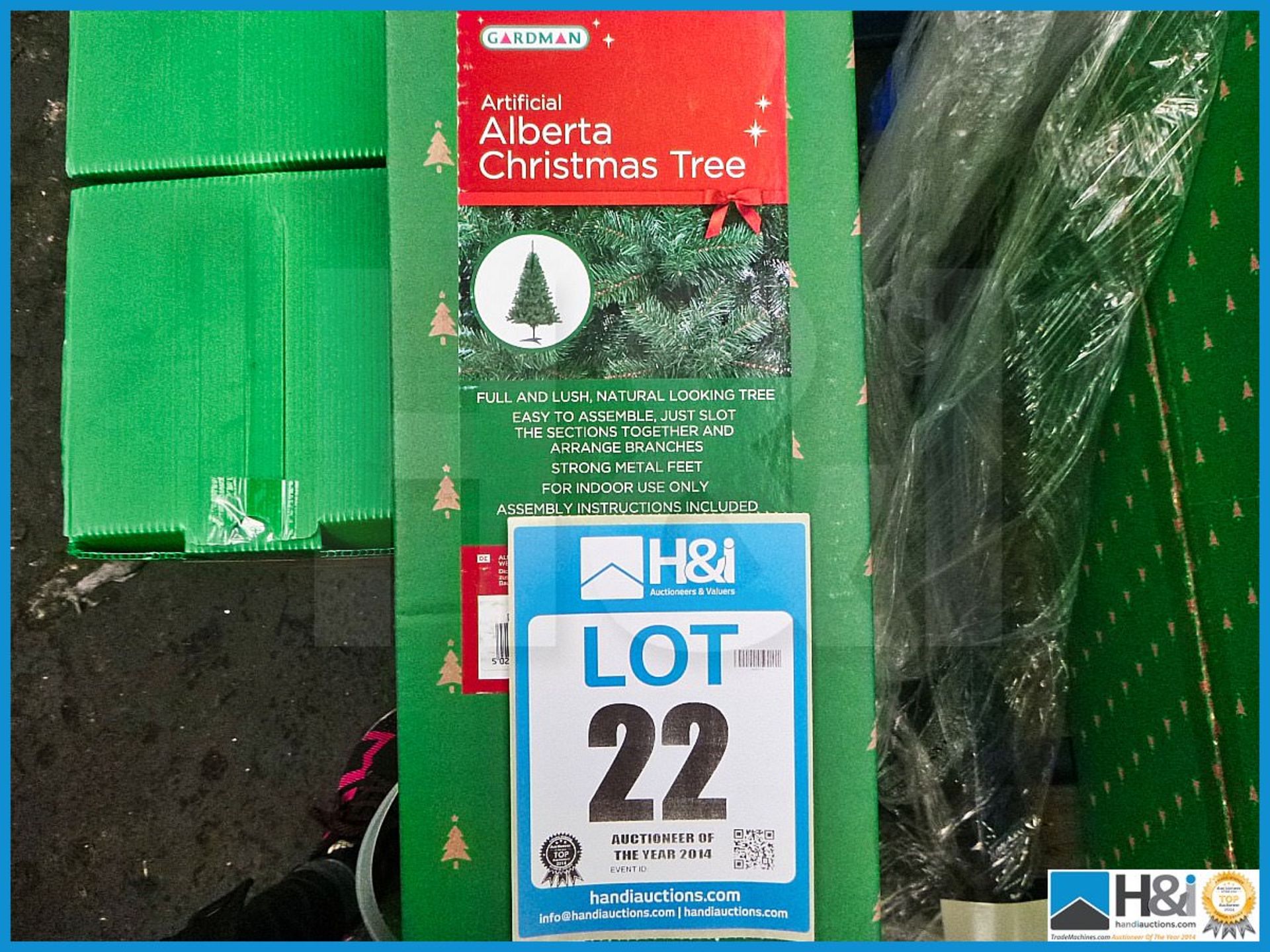 GARDMAN ARTIFICIAL 5' ALBERTA CHRISTMAS TREE, 43018XS, RRP £42.99, FULL AND LUSH NATURAL LOOKING TRE