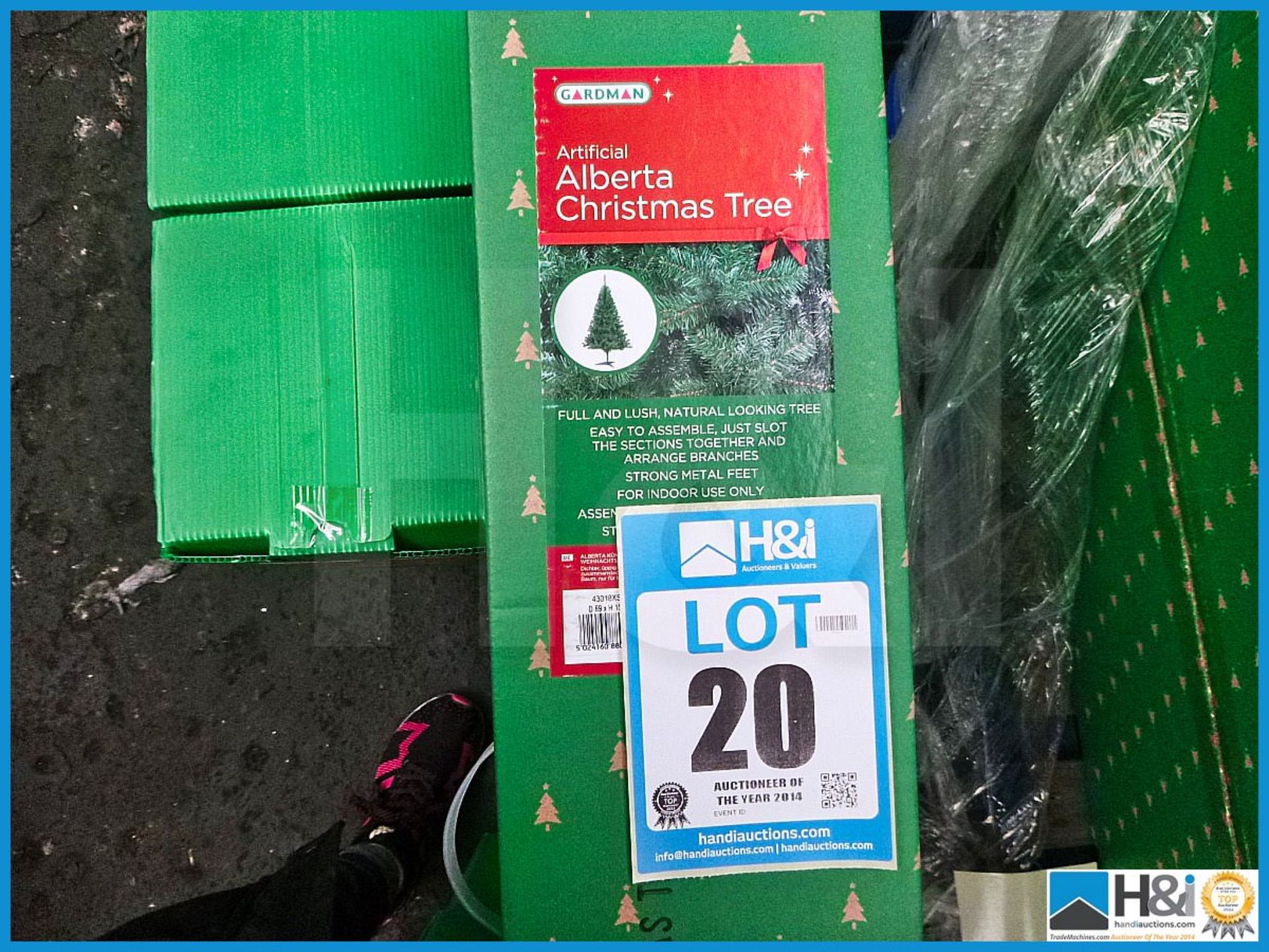 GARDMAN ARTIFICIAL 5' ALBERTA CHRISTMAS TREE, 43018XS, RRP £42.99, FULL AND LUSH NATURAL LOOKING TRE