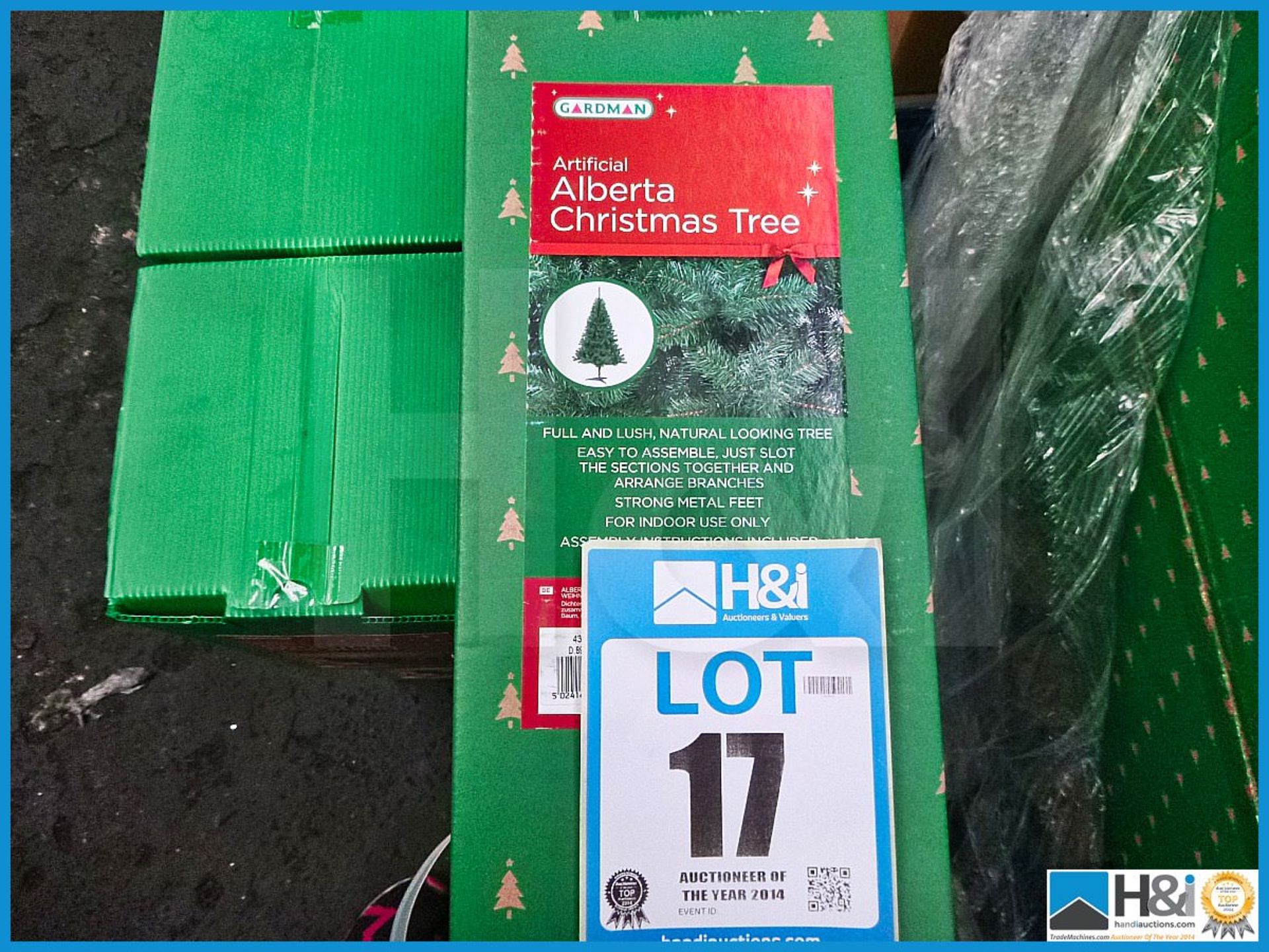 GARDMAN ARTIFICIAL 5' ALBERTA CHRISTMAS TREE, 43018XS, RRP £42.99, FULL AND LUSH NATURAL LOOKING TRE