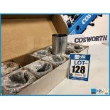 10 x Cosworth XG Indycar piston liners. See box photo for specification