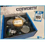 1 x Cosworth piston set (4) for Subaru EJ20 8:1 + 100. Code: 10001447