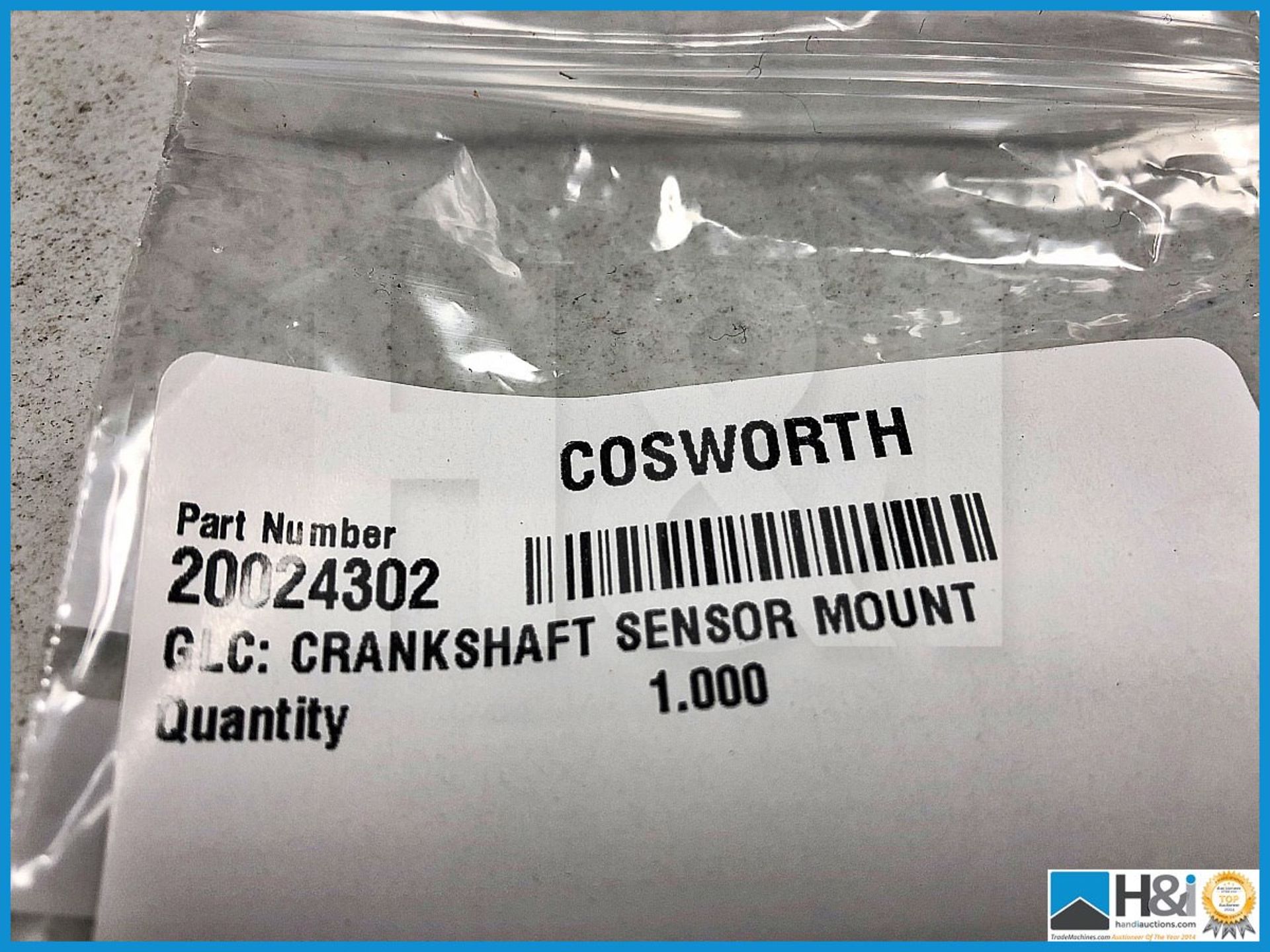 8 x Cosworth Lotus GLC crankshaft sensor mount. Code: 20024302. Lot 103. RRP GBP 700 - Image 3 of 3