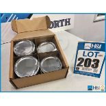 1 x Cosworth piston set (4) for Mitsubishi Evo 4B11T 86mm Stroker. Code: 20005781