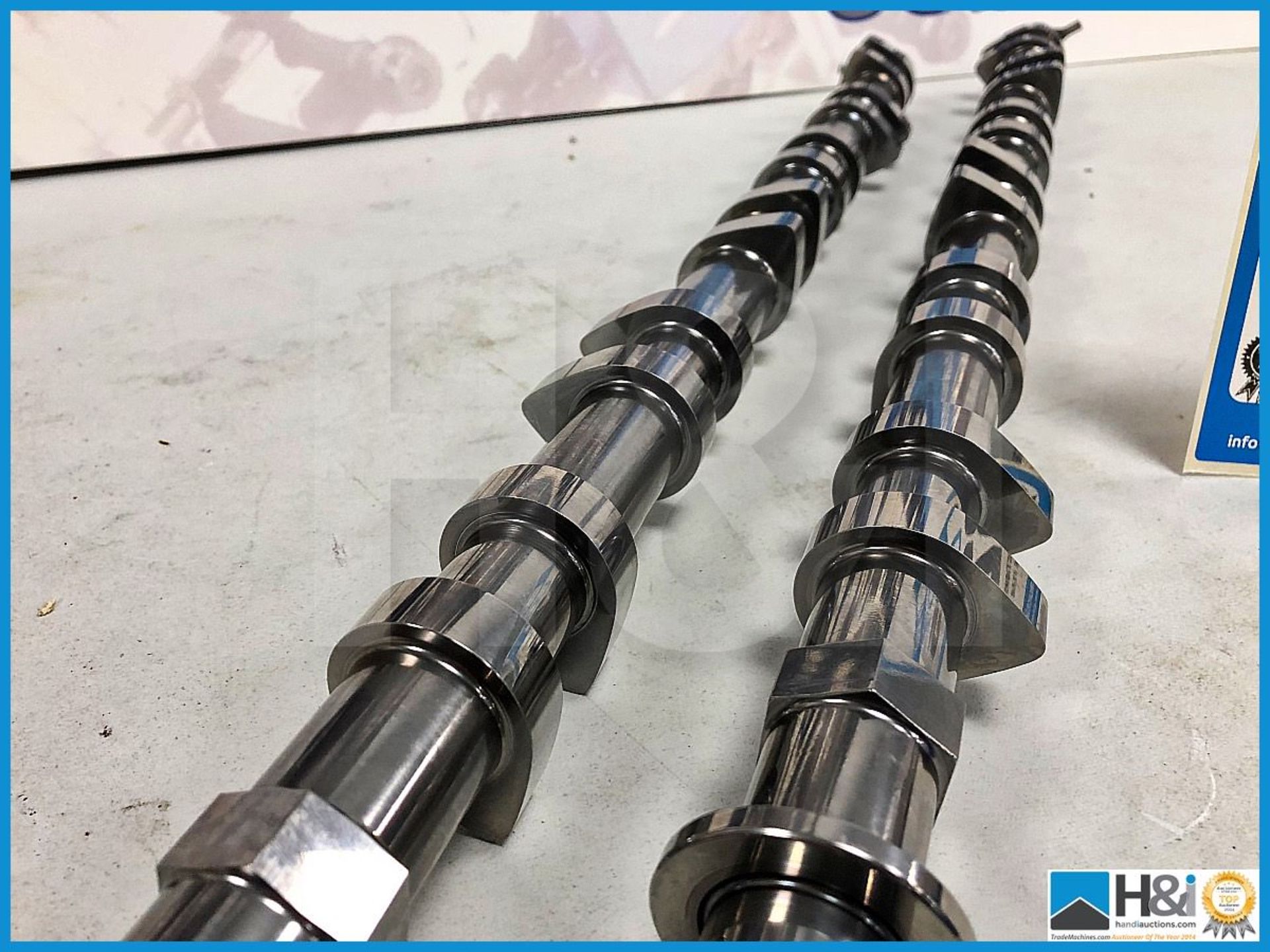 Cosworth JK RH and LH inlet camshafts AM18. Code: 20007562 and 20007563. Lot 259 & 260. RRP GBP 4,20 - Image 3 of 4