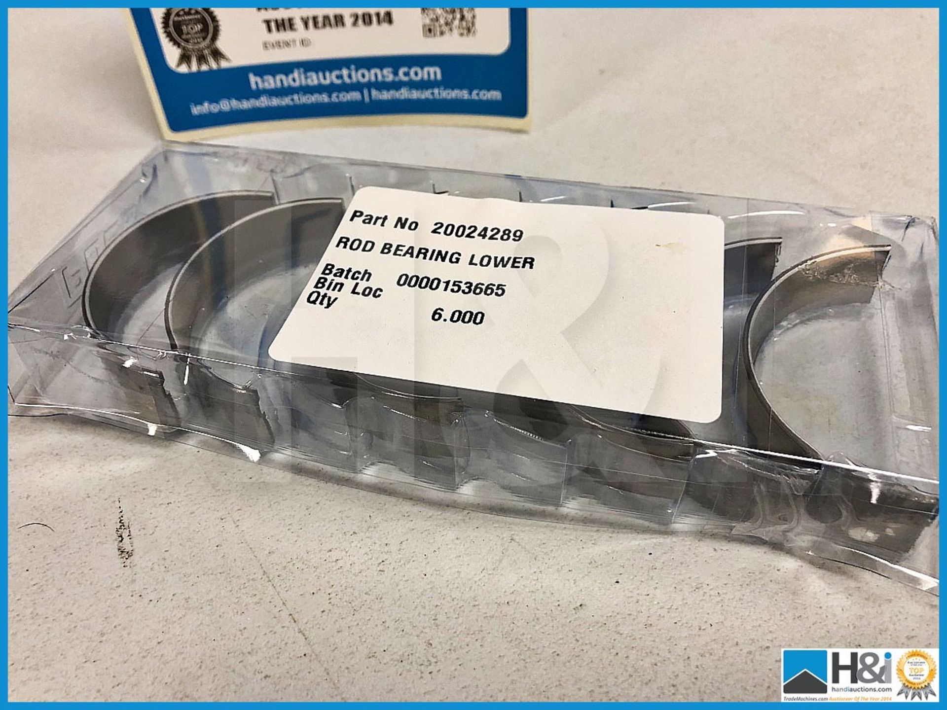 52 x Cosworth rod bearing lower. Code 20024289. Lot 247 - Image 2 of 2