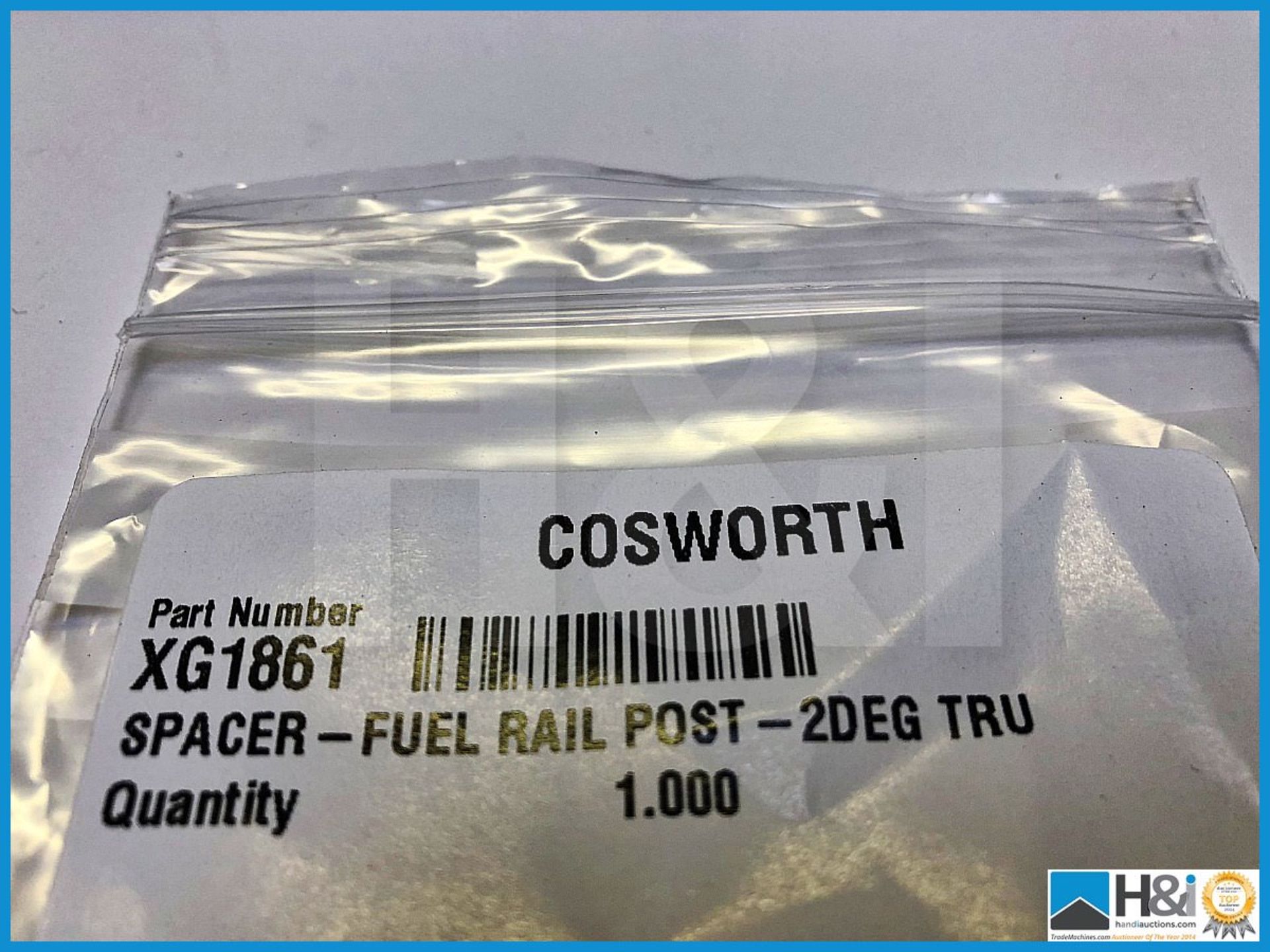 104 x Cosworth XG IndyCar Spacer Fuel Rail Post -2DEG TRUE. Code XG1861. Lot 220. RRP GBP 2,568 - Image 3 of 3