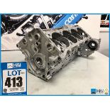 Cosworth XF indycar V8 cylinder block & sump assembly 2006. Code: XF9175. Lot 4. RRP GBP 7,500